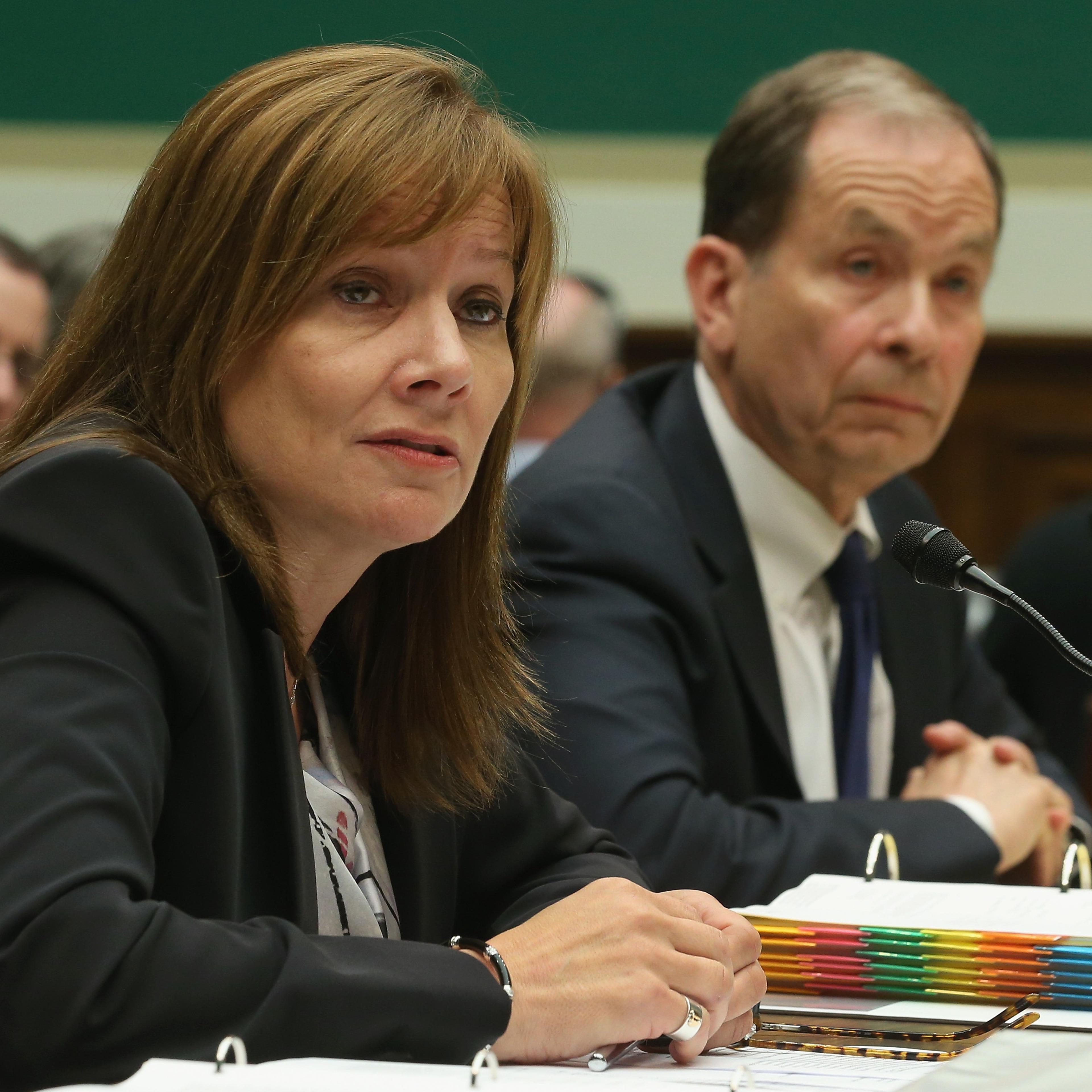 GM CEO Mary Barra Testifies At House Hearing On Ignition Switch Recall