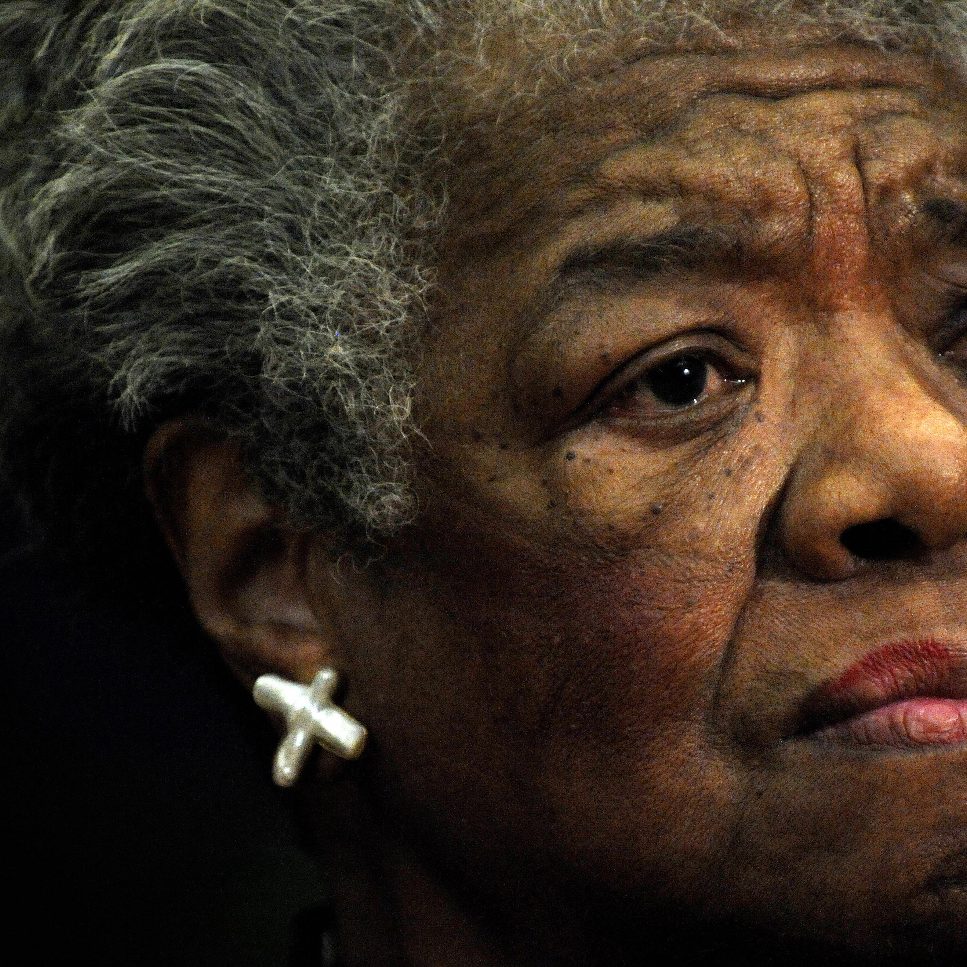 Maya Angelou in 2008.