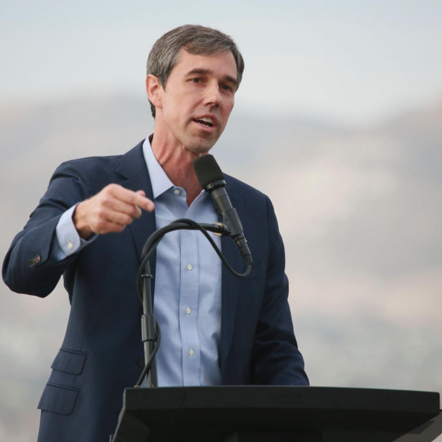 Democratic Presidential Candidate Beto O'Rourke Gives Campaign Address In His Hometown Town Of El Paso, Texas