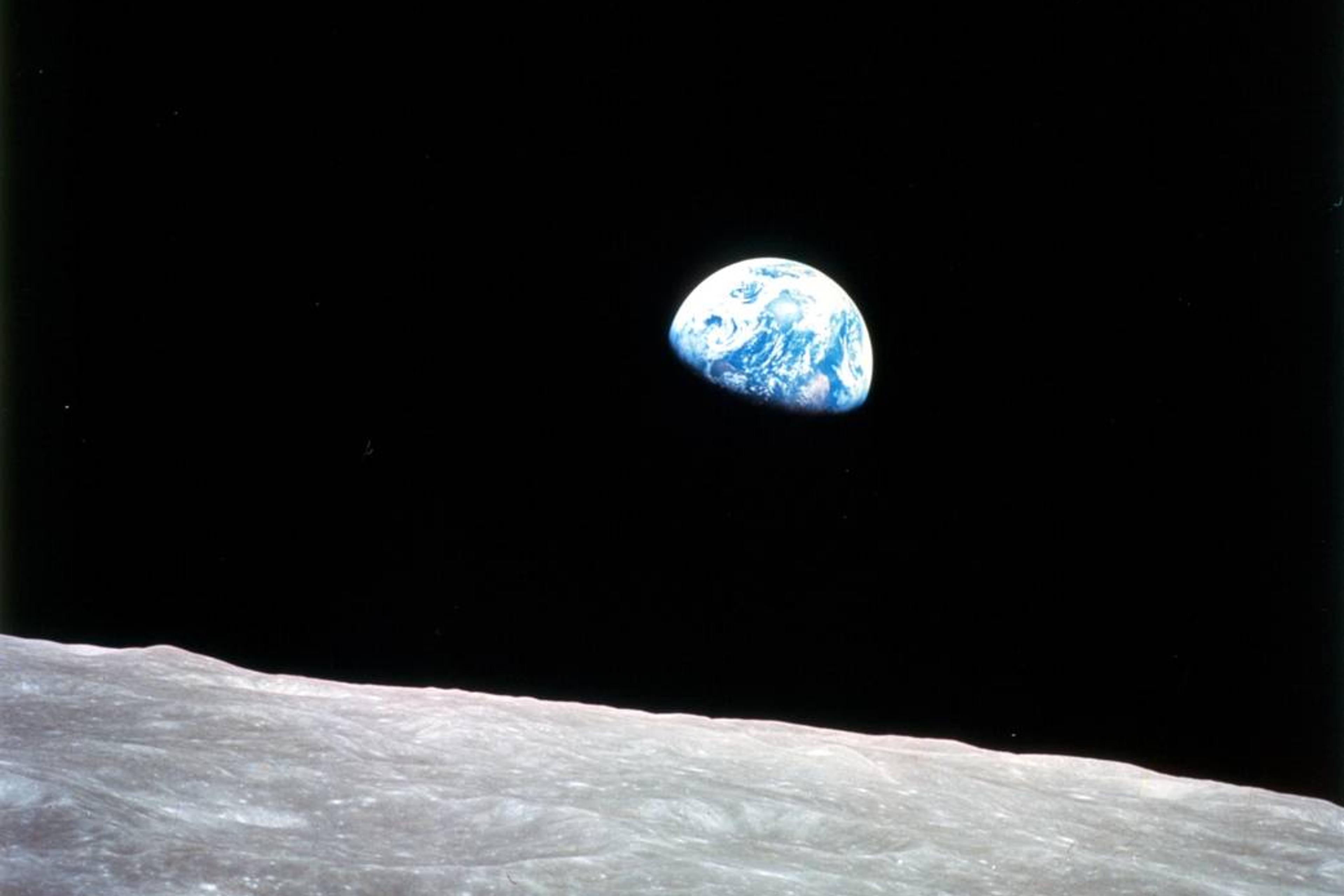 A glimpse of home: Apollo 8 captured the iconic earthrise image during the first lunar orbit mission, in 1968. Fifty years later, NASA may be going back.