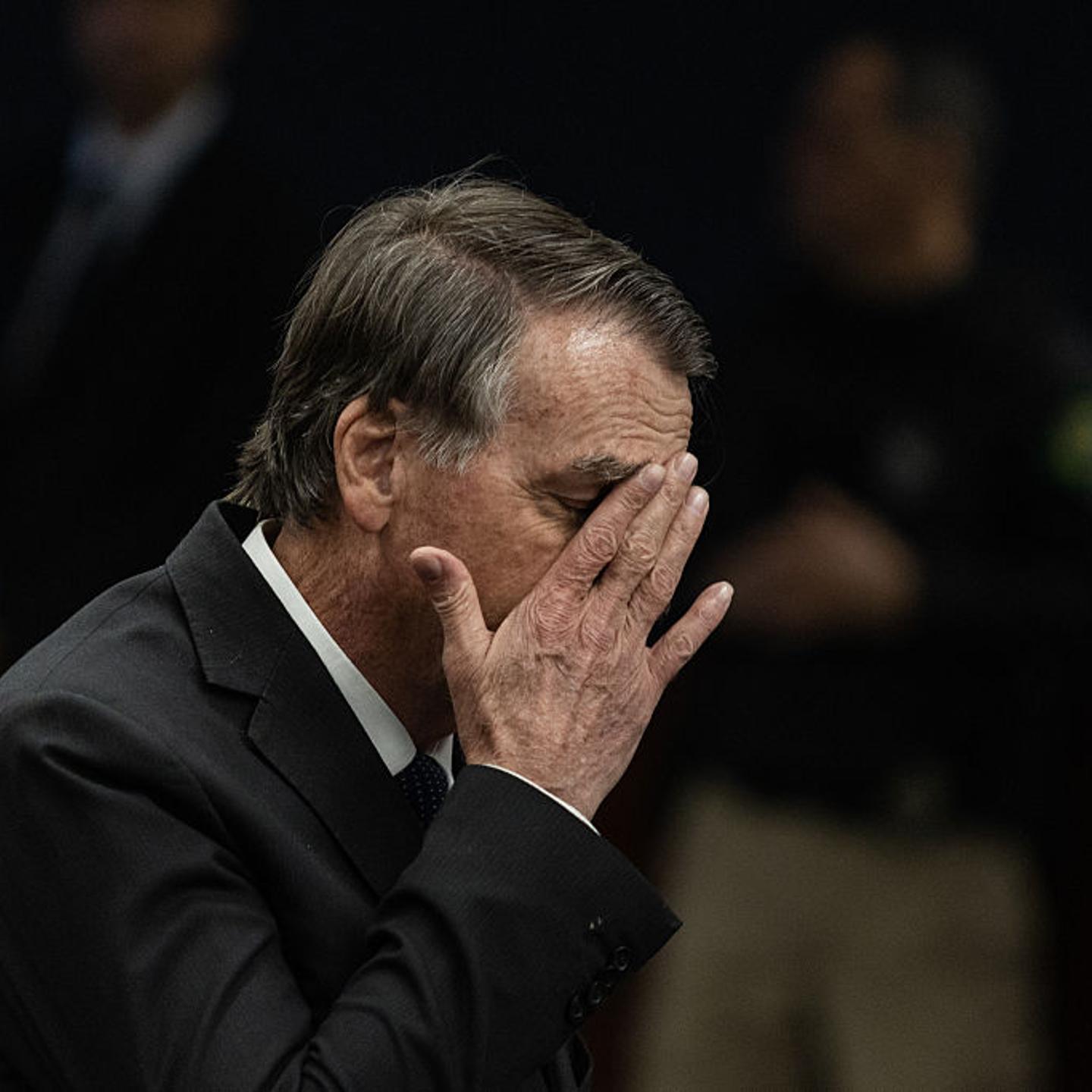Former President Of Brazil Jair Bolsonaro Is Interrogated In Trial For Coup Accusations