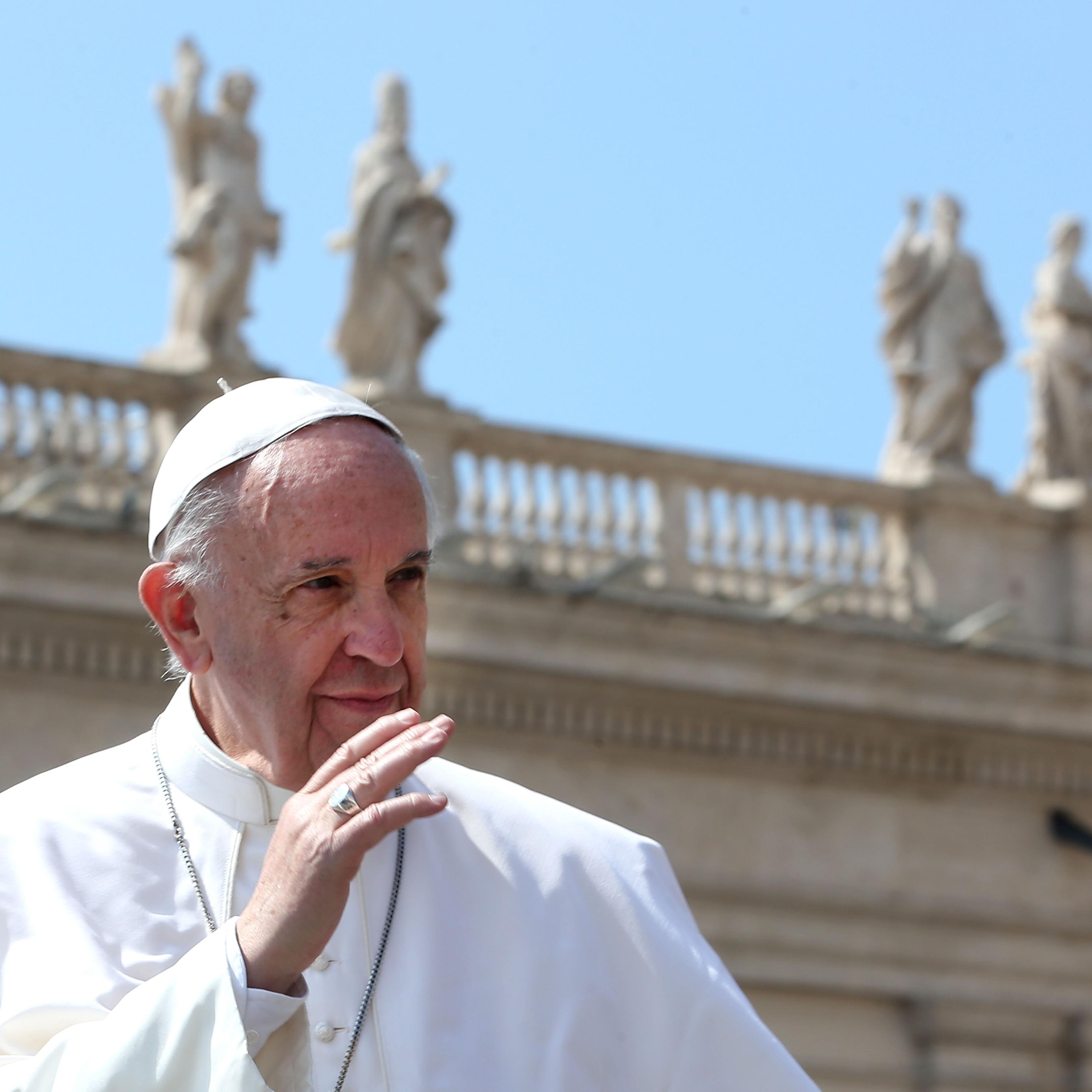 Pope Francis Holds The Easter Mass and Delivers His Urbi Et Orbi Blessing