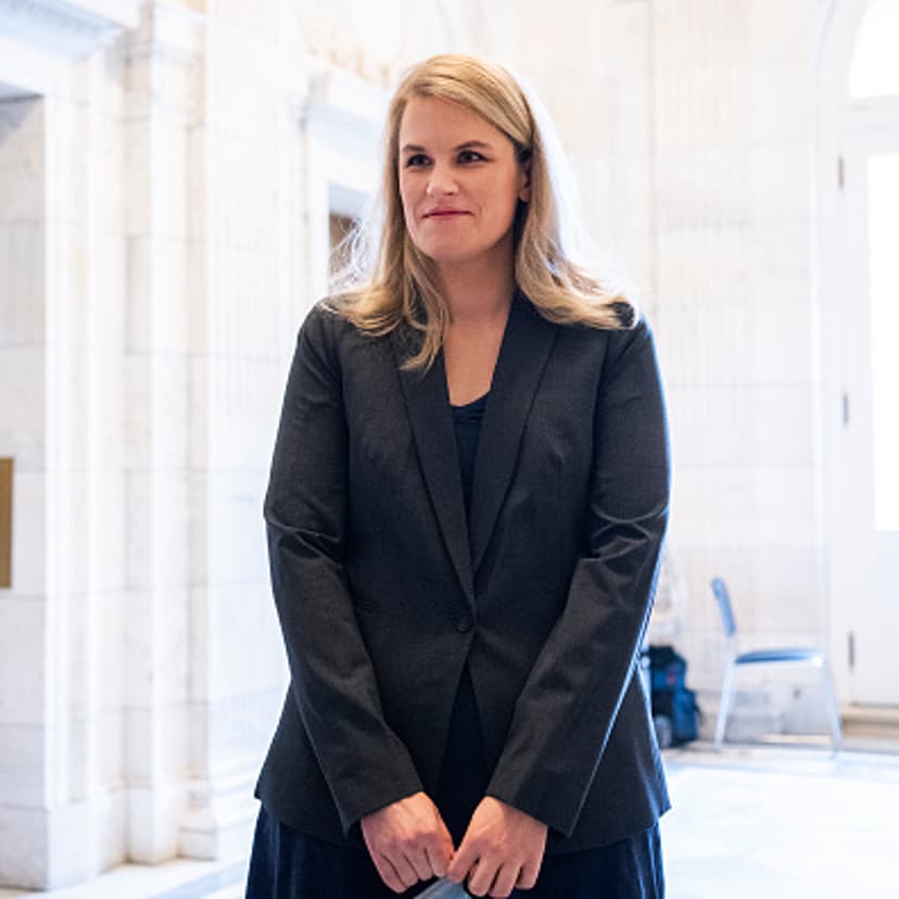 Frances Haugen, a former Facebook employee, arrives to testify during the Senate Commerce, Science and Transportation Subcommittee on Consumer Protection, Product Safety, and Data Security hearing titled Children's Online Safety-Facebook Whistleblower, i