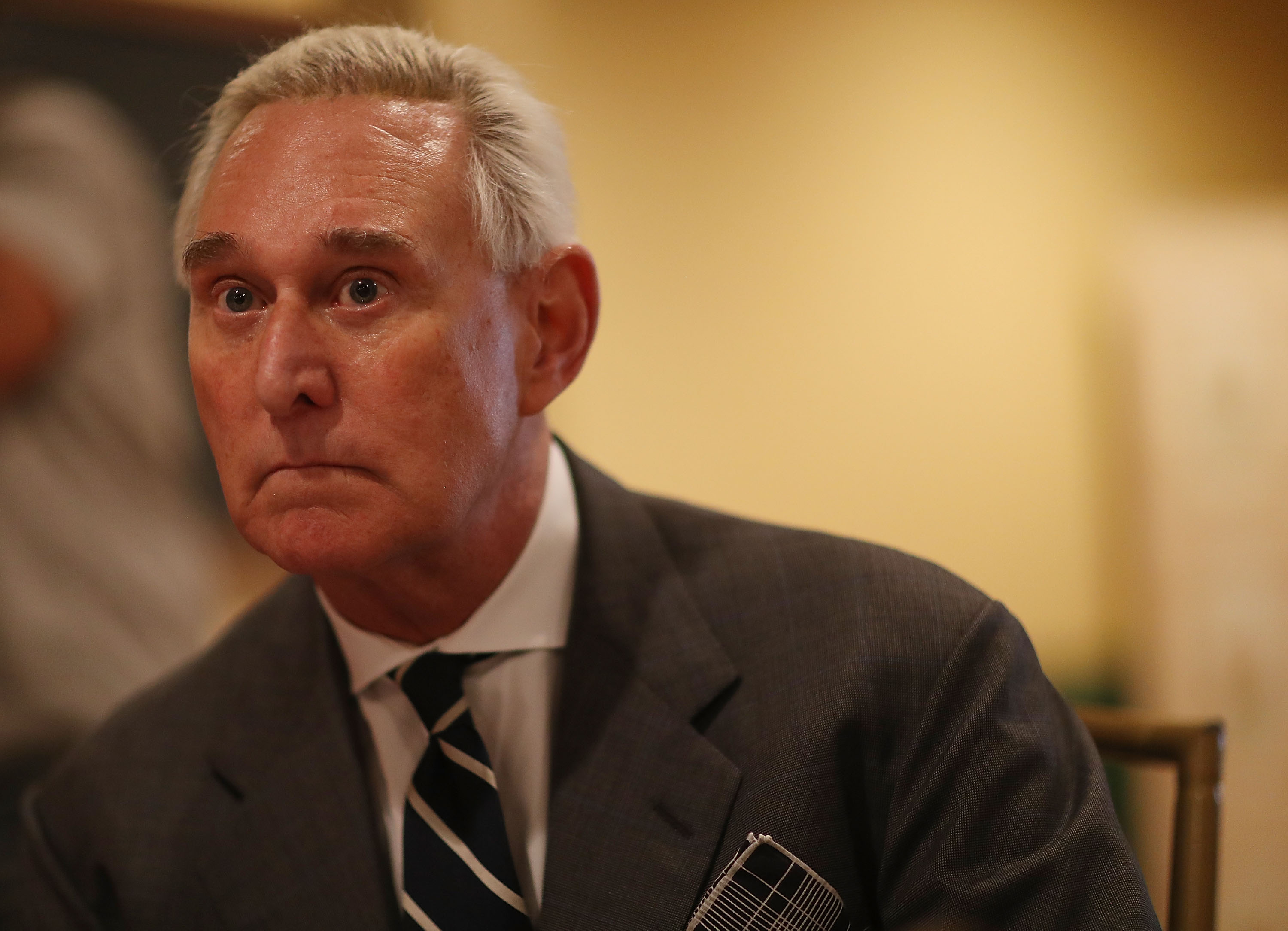 Roger Stone Addresses Women's Republican Club Of Miami