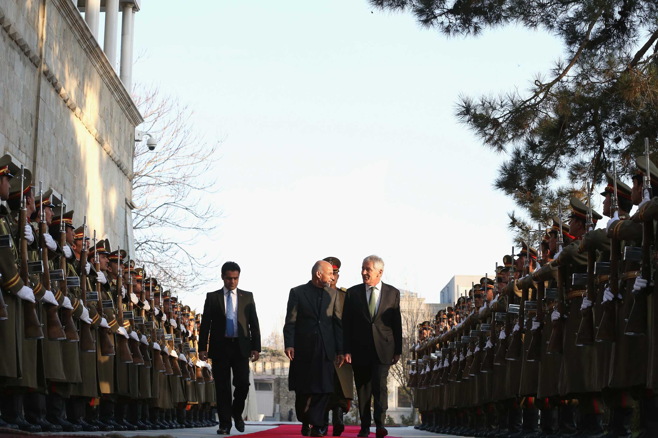 Defense Secretary Chuck Hagel Travels To Mideast