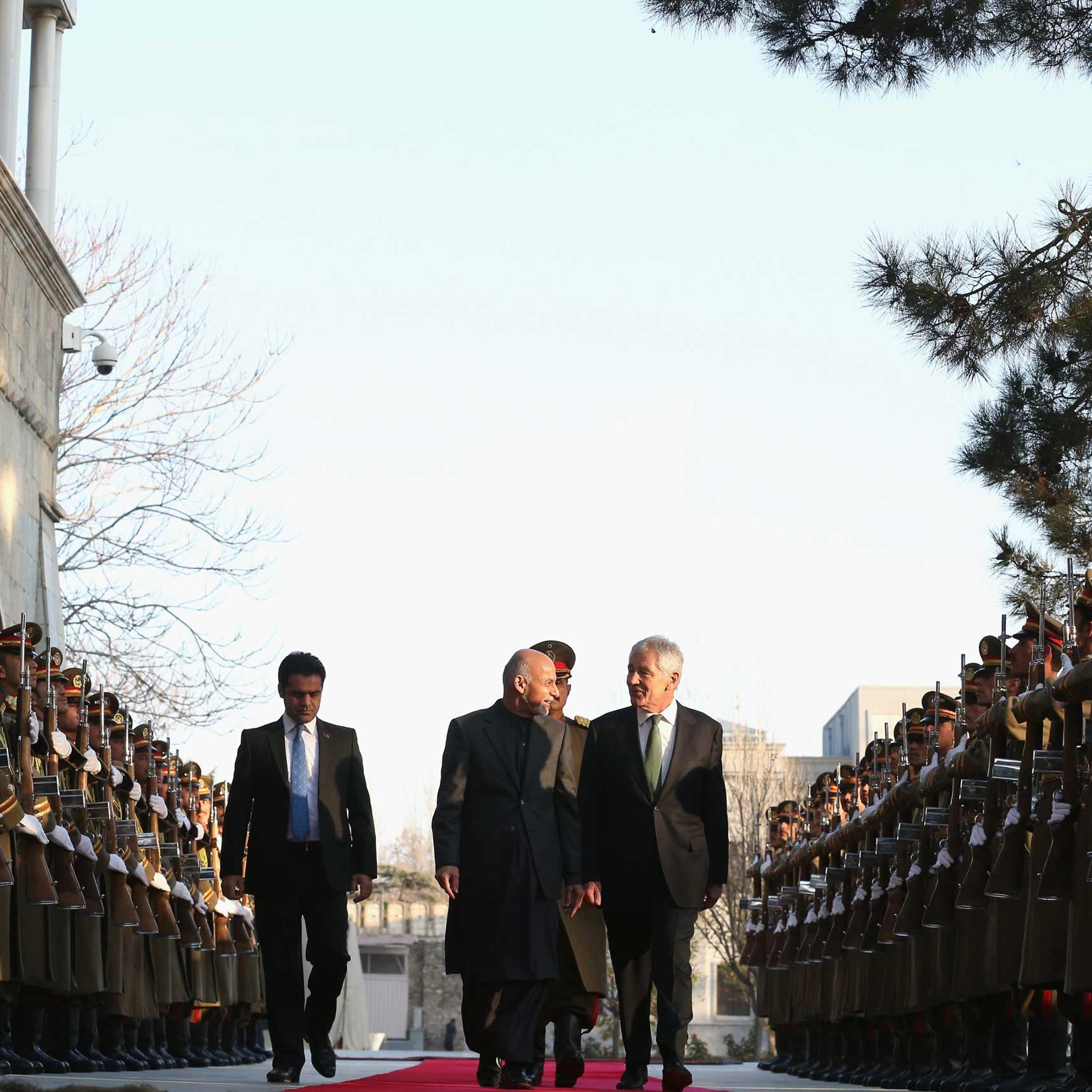 Defense Secretary Chuck Hagel Travels To Mideast