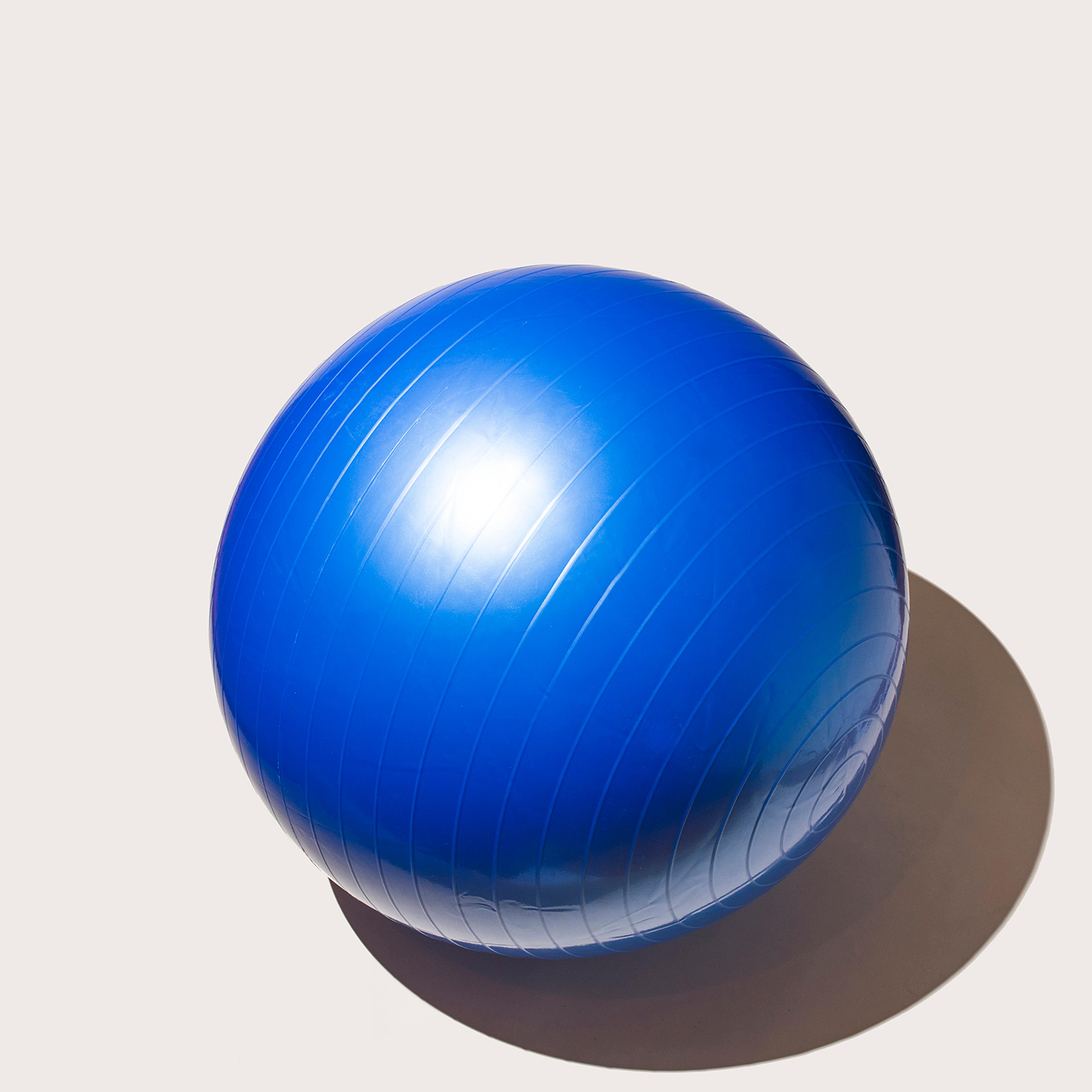 exercise-ball-fitness-health-betterment-motto-stock