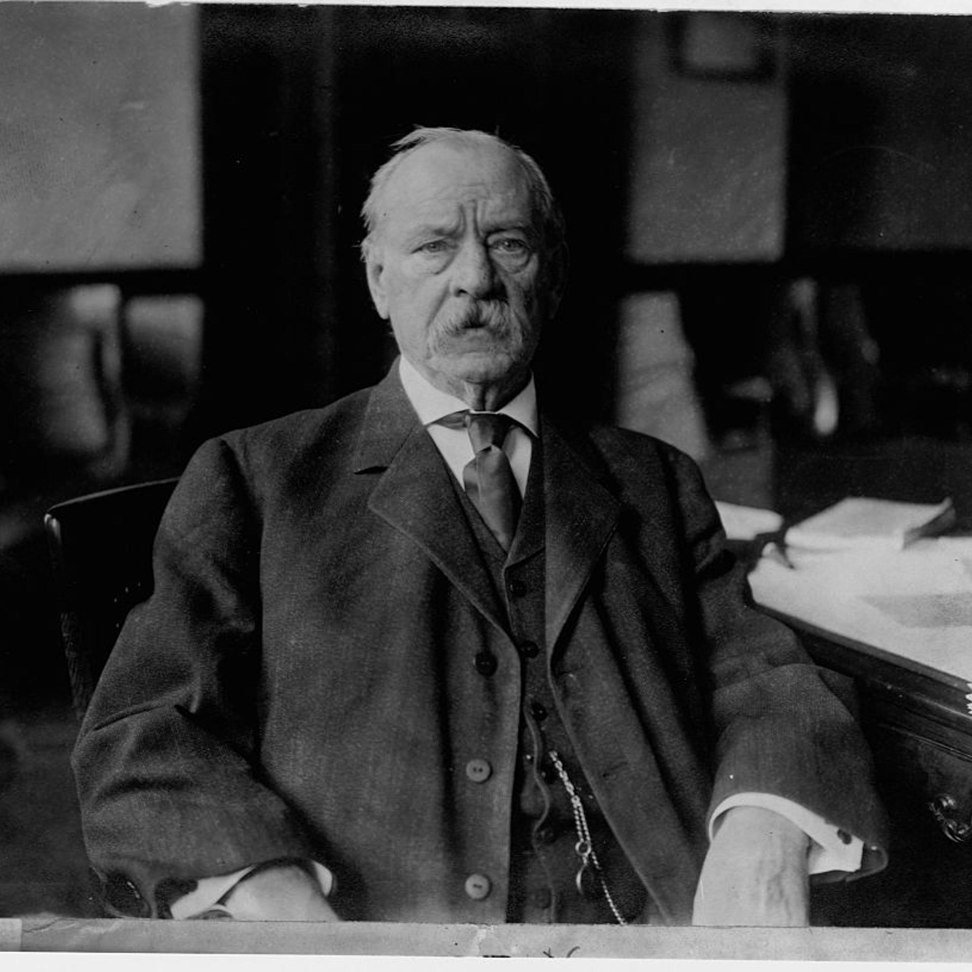Grover Cleveland at Desk