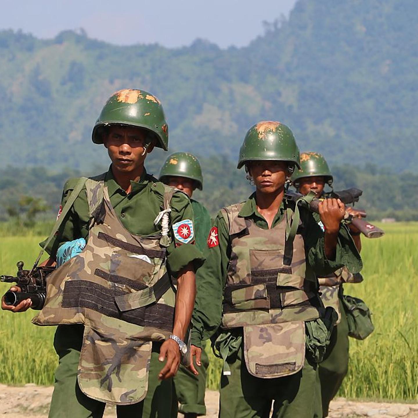 Myanmar Soldiers Rakhine