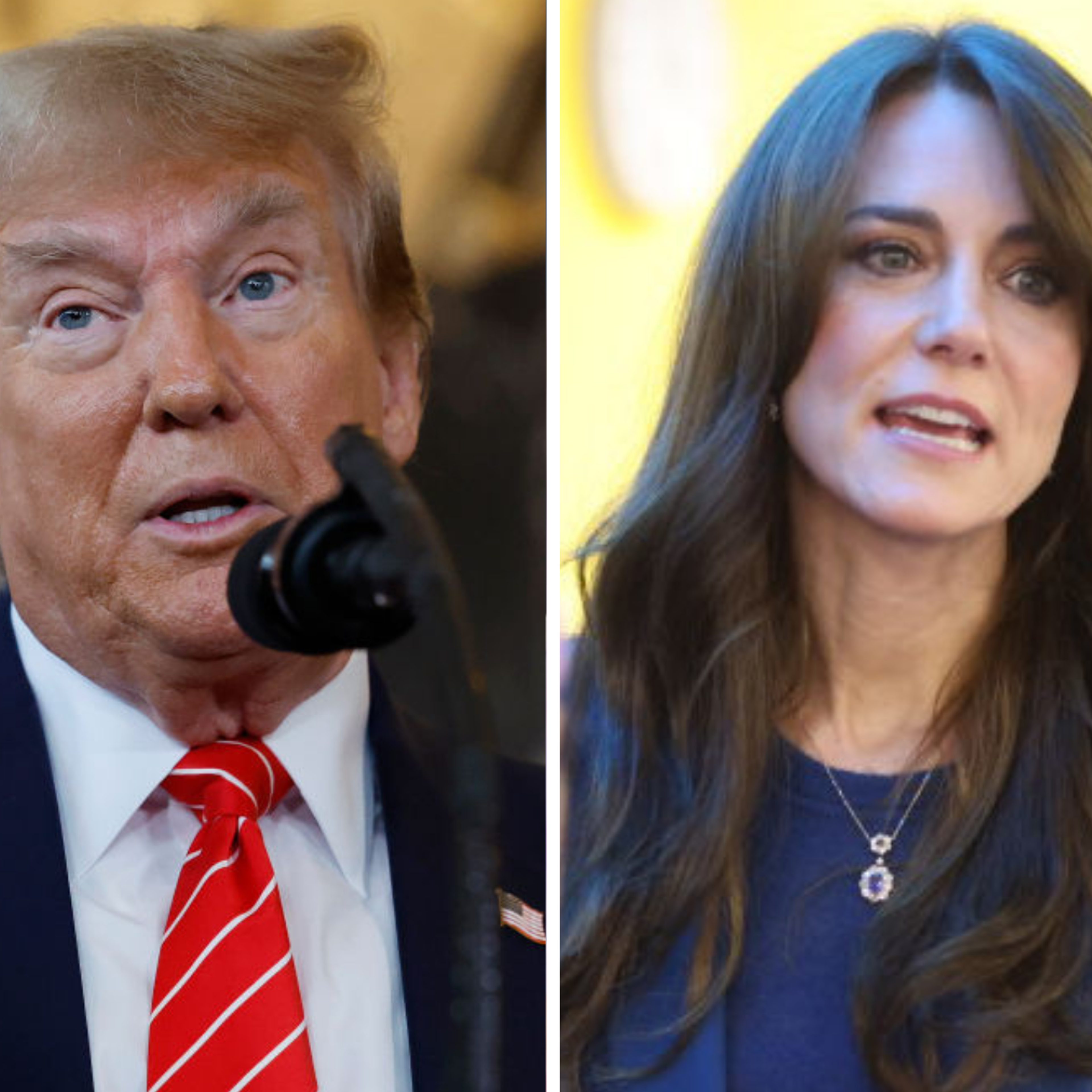 Donald Trump, Kate Middleton