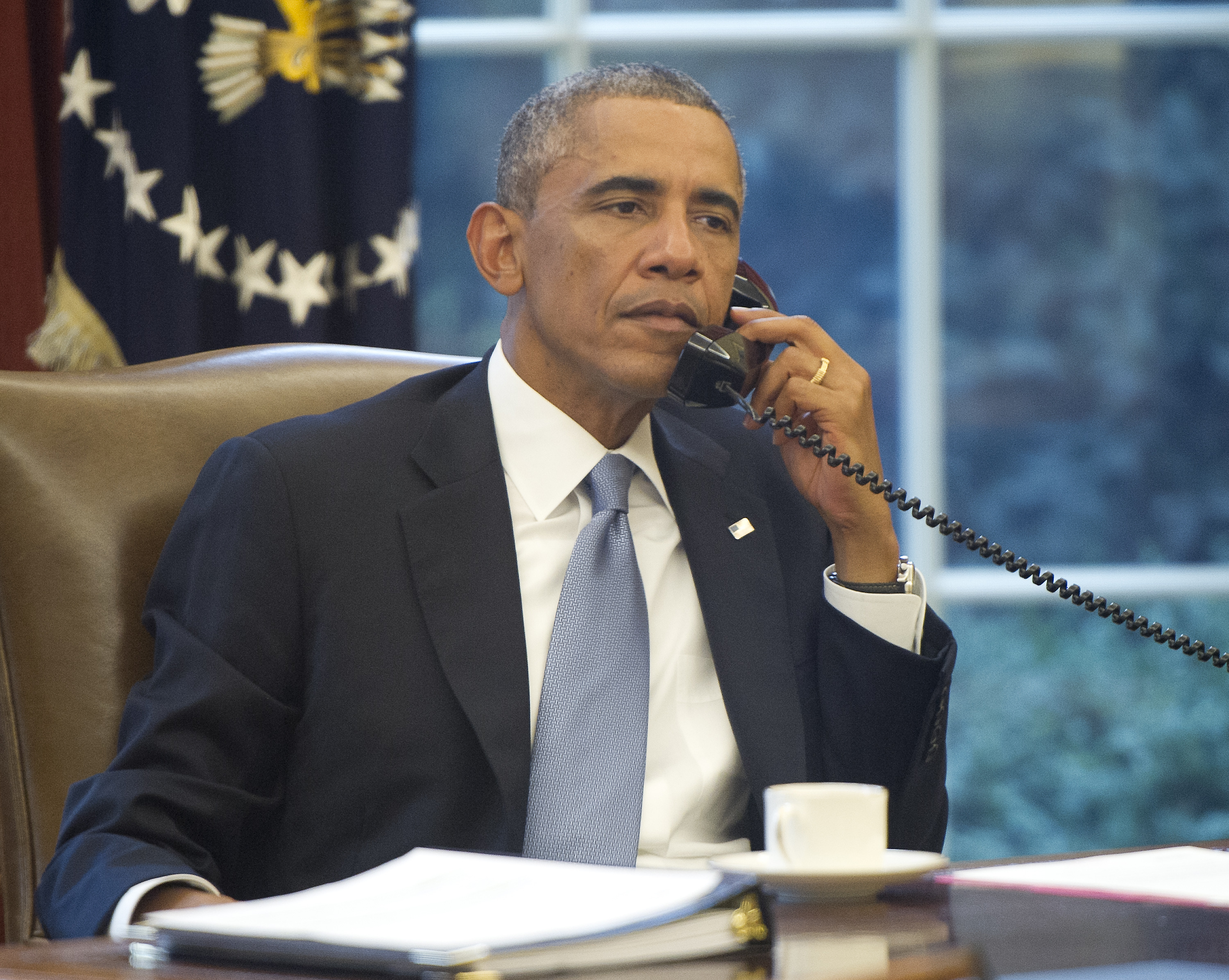 Obama Prepares for Speech