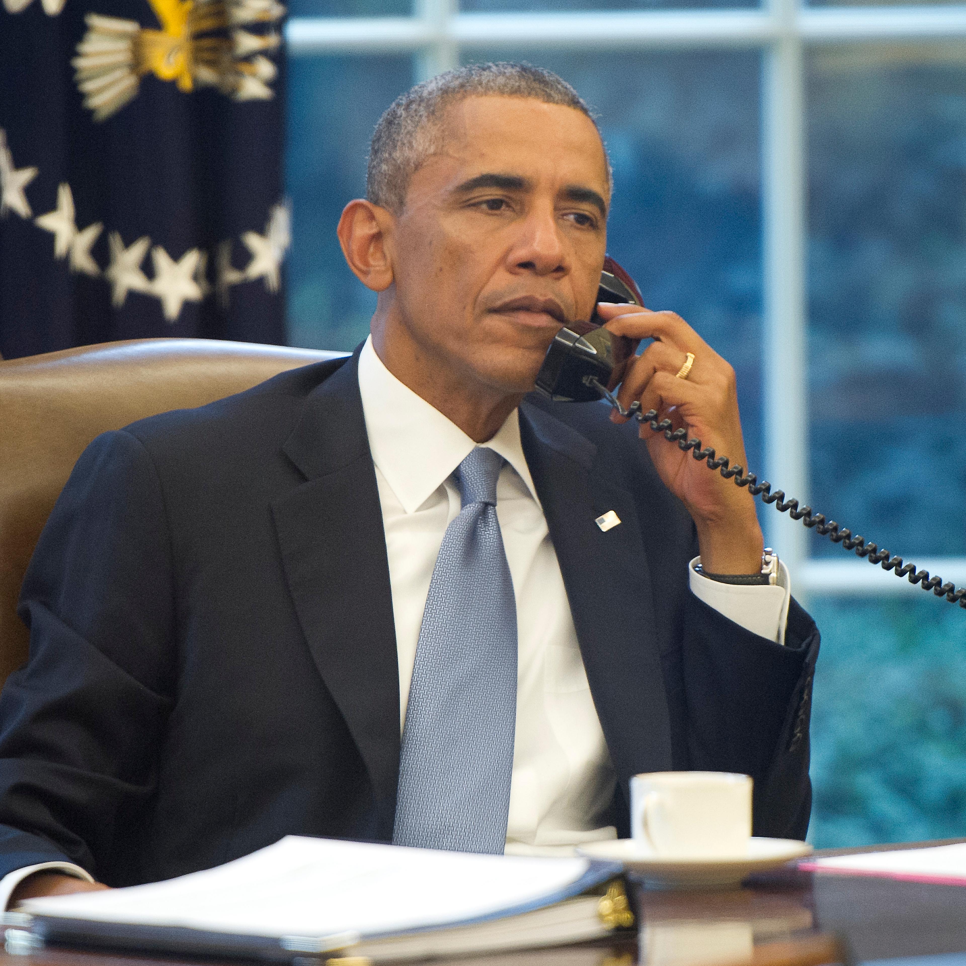 Obama Prepares for Speech