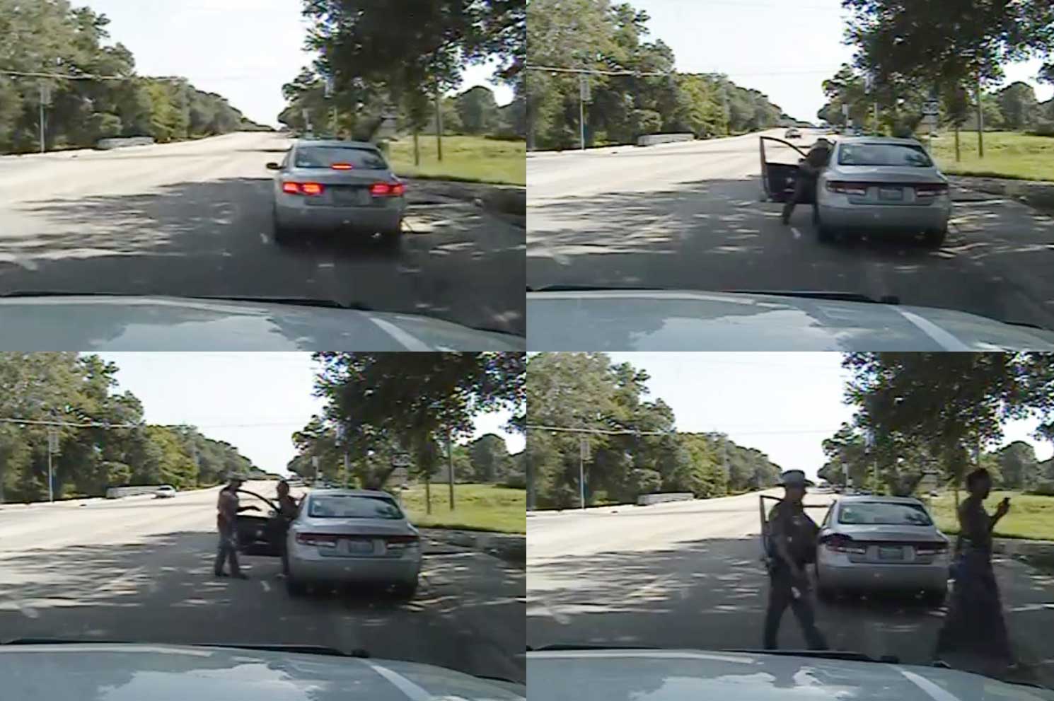 Sandra Bland police dash camera video