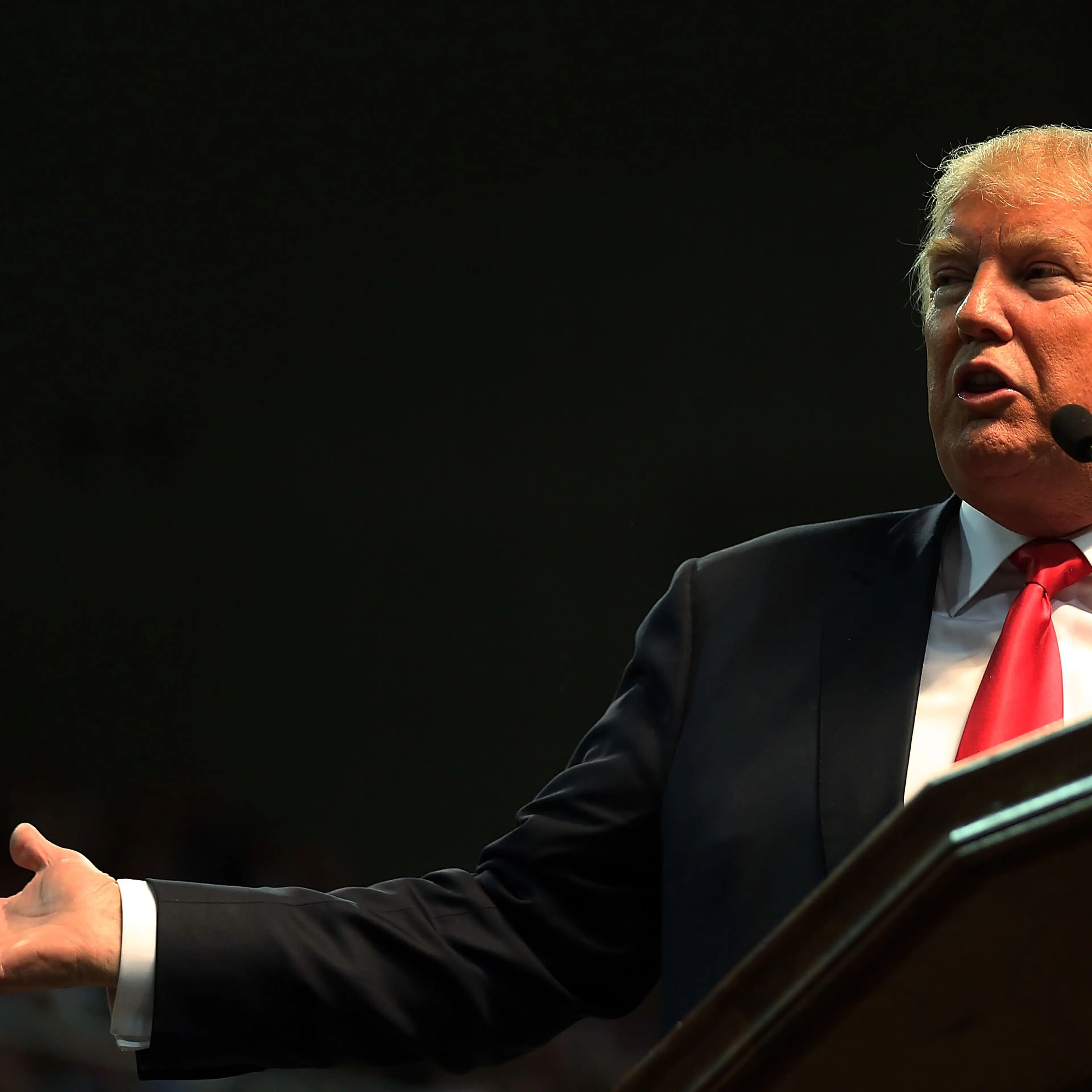 Donald Trump Holds Rally In Biloxi, Mississippi