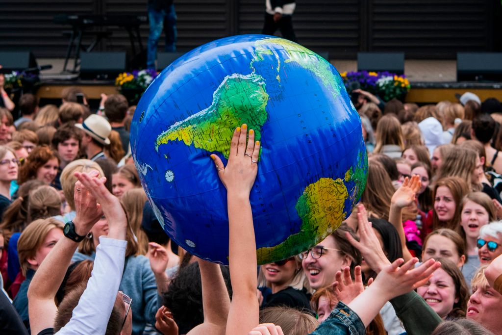 TOPSHOT-SWEDEN-EU-VOTE-CLIMATE-DEMONSTRATION