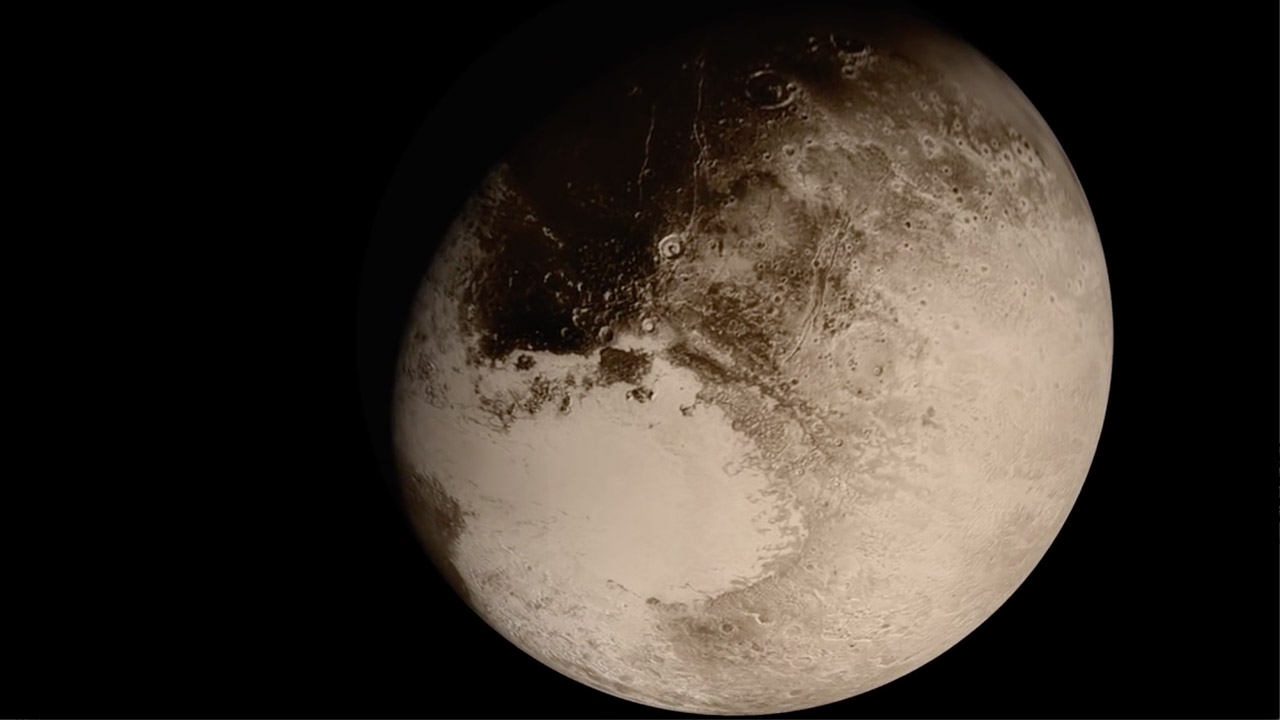 New Horizons Pluto Fly-by Animation