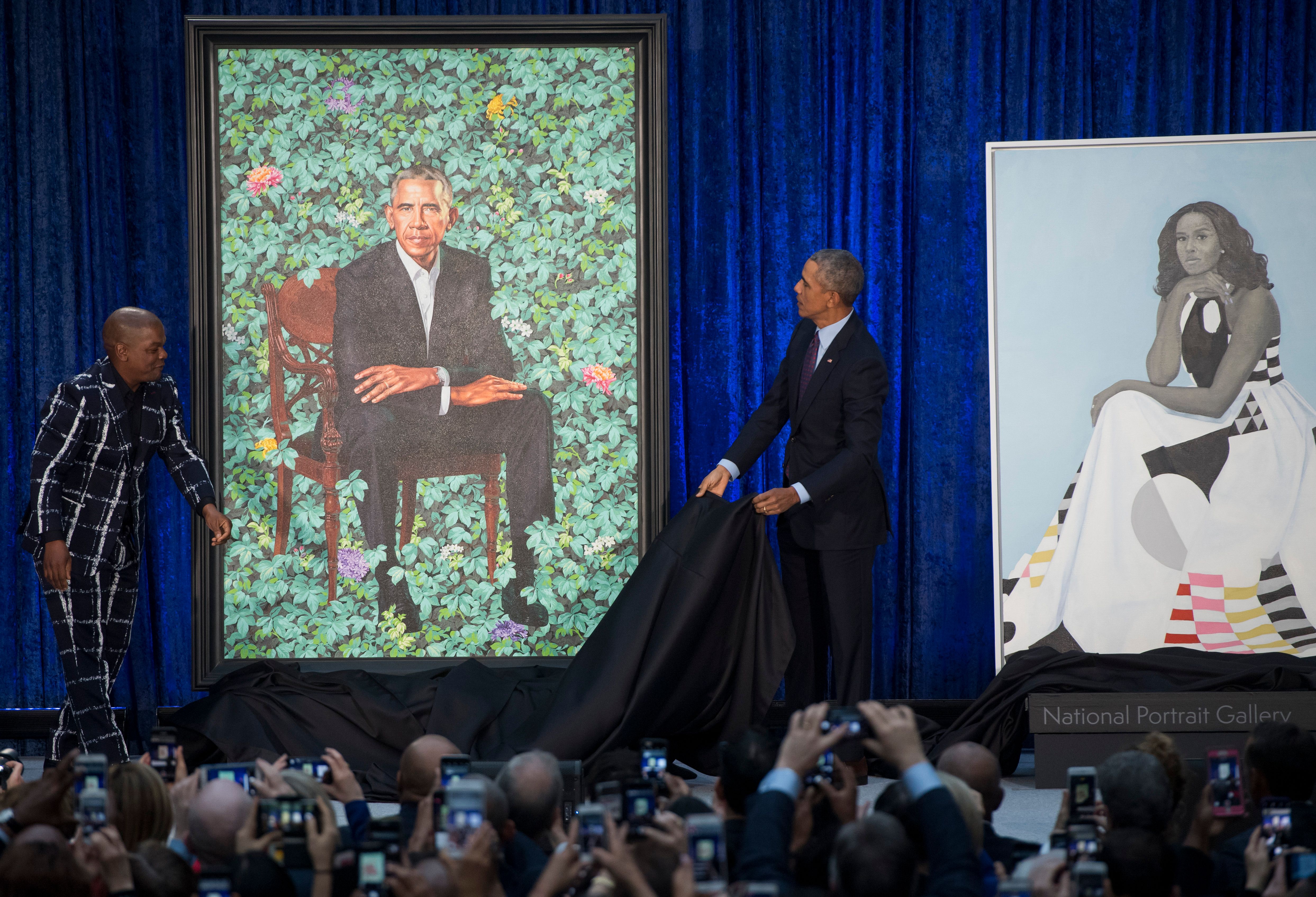Barack Obama Smithsonian Portrait