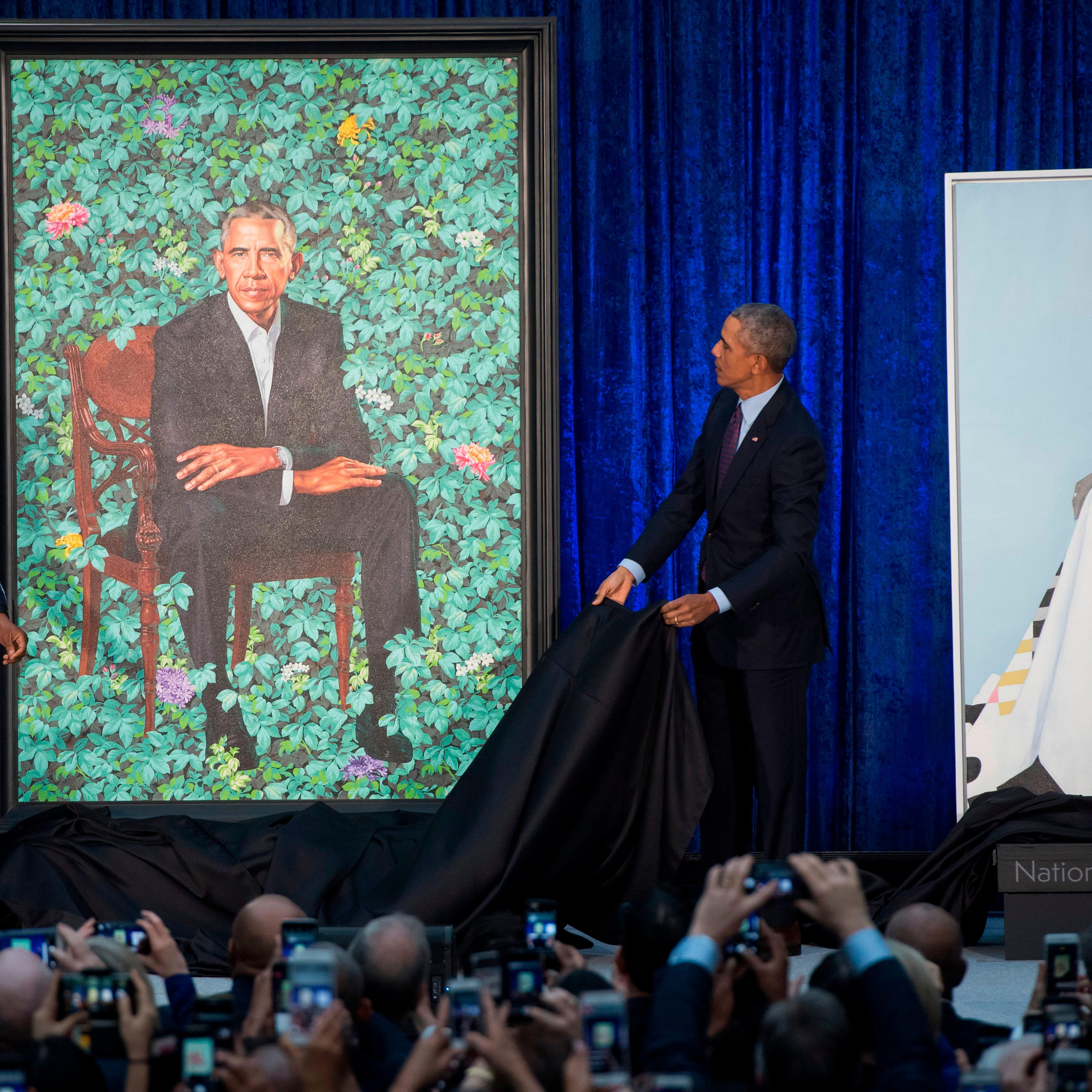 Barack Obama Smithsonian Portrait