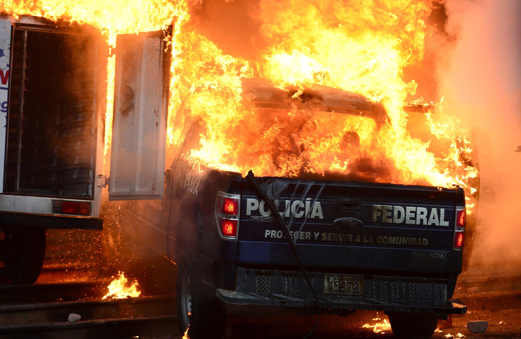 MEXICO-CRIME-STUDENTS-PROTEST