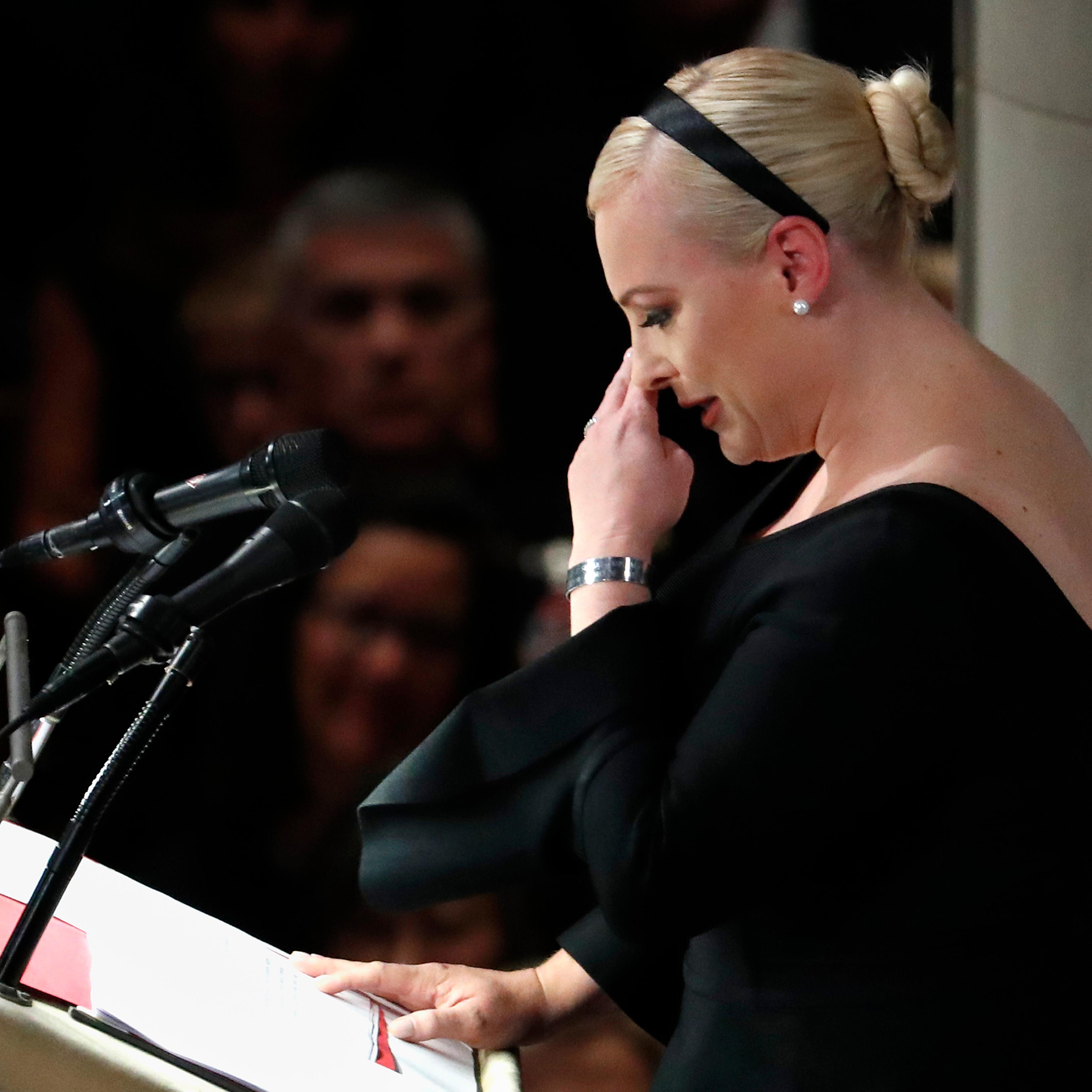 Meghan McCain speaking
