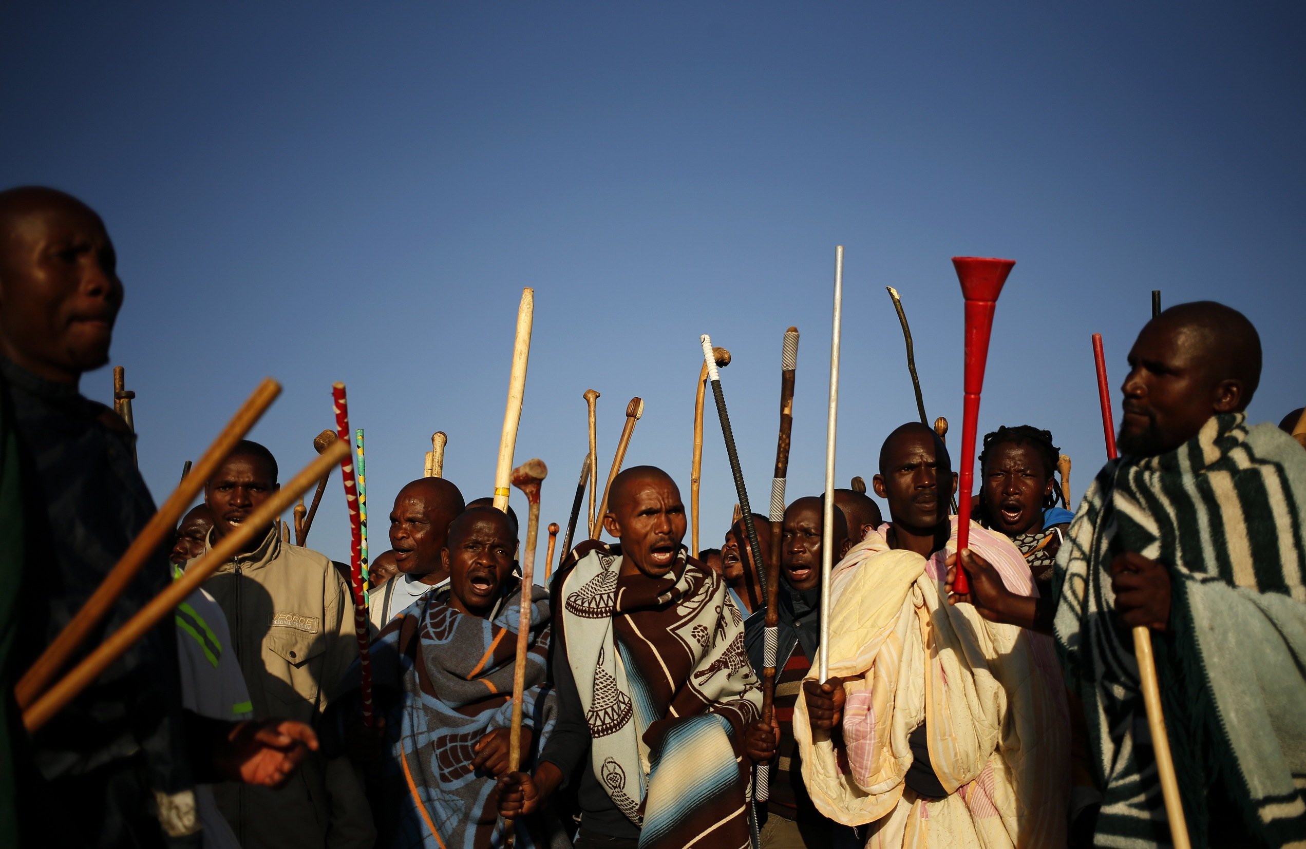 South Africa Mine Strike
