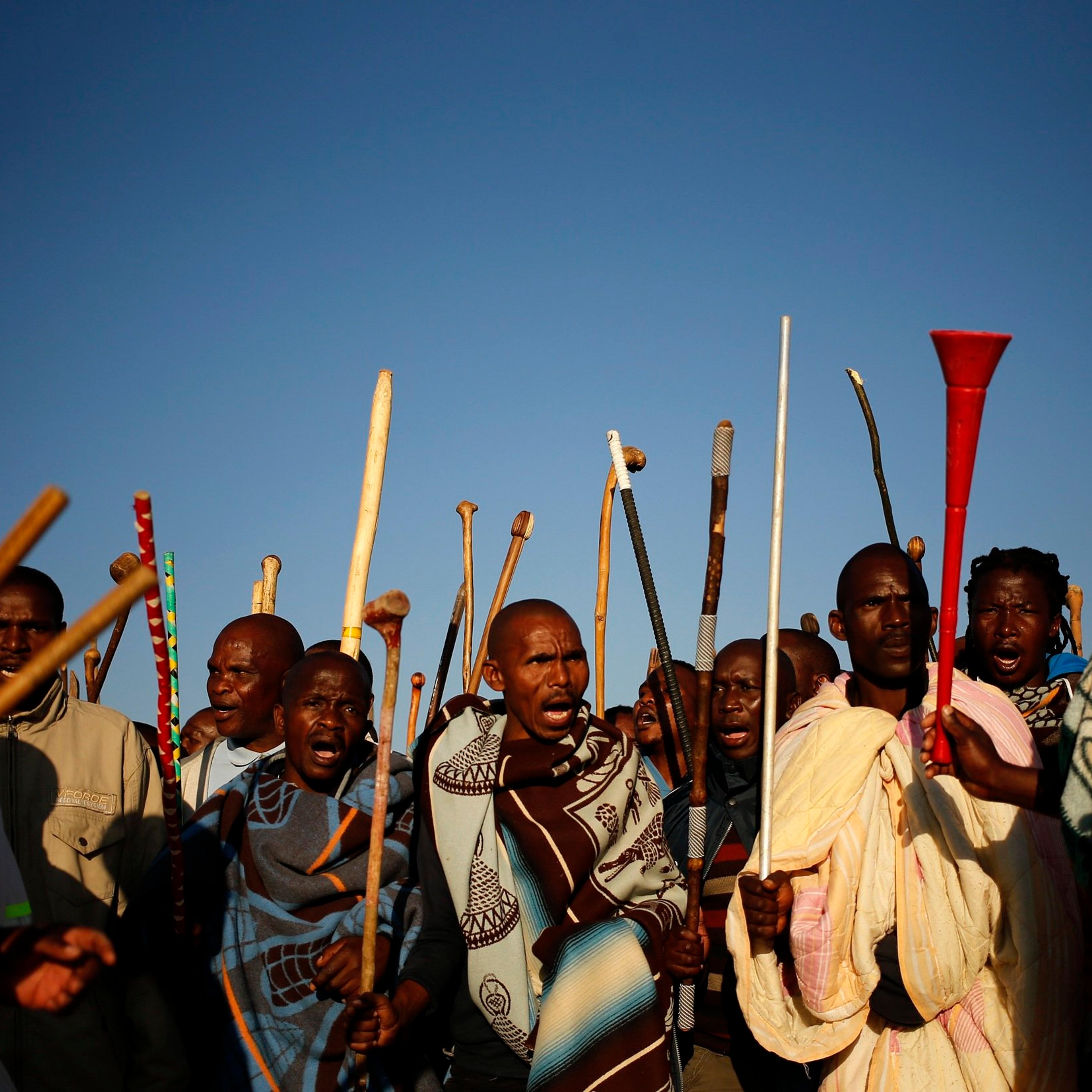 South Africa Mine Strike