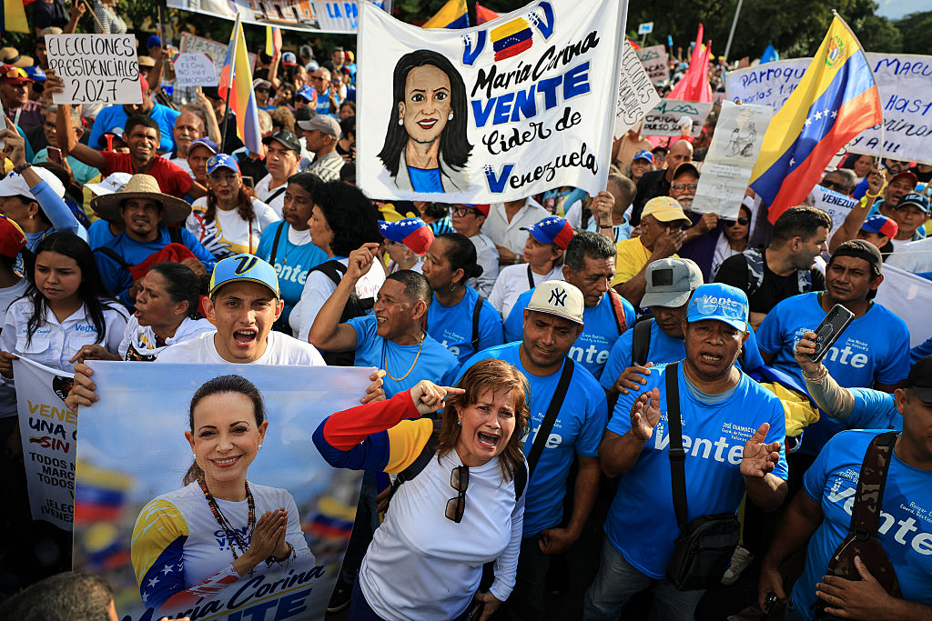 Venezuelans Take to the Streets to Demand Democracy