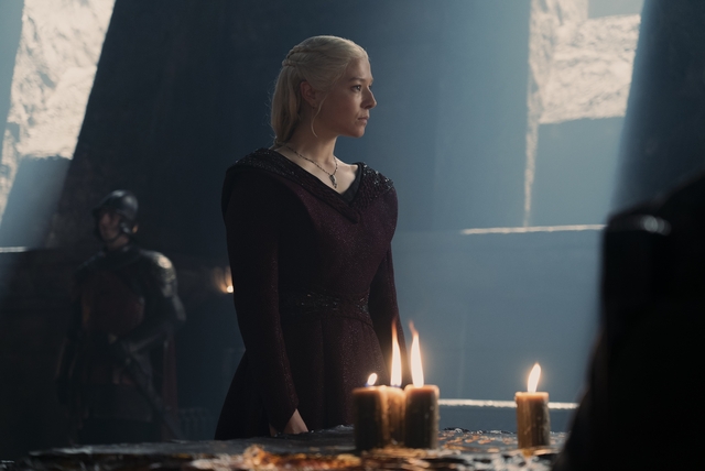 Emma D'Arcy as Rhaenyra in <i>House of the Dragon</i> Season 2, Episode 5