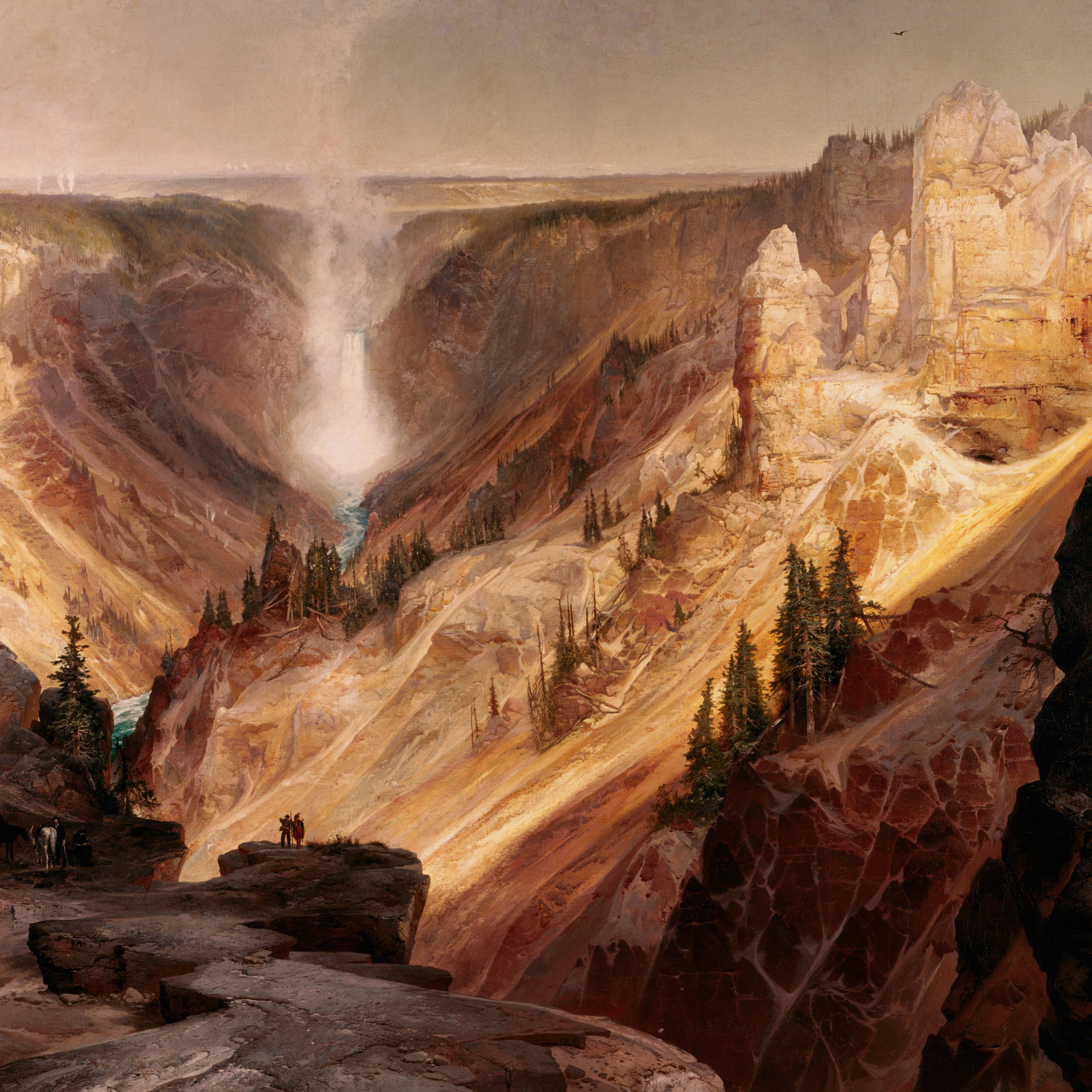 The Grand Canyon of the Yellowstone by Thomas Moran