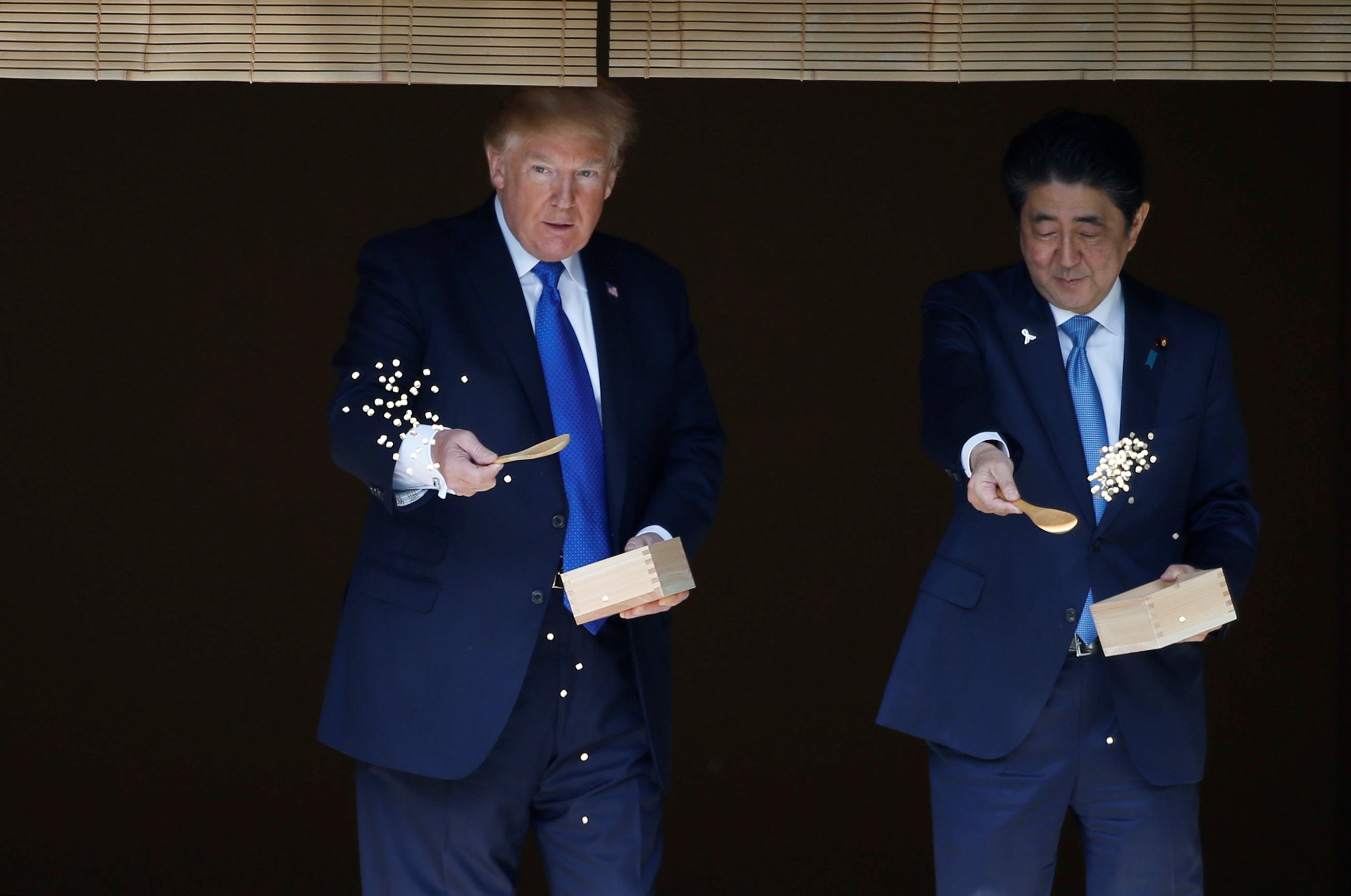 U.S. President Donald Trump's Second Day In Japan