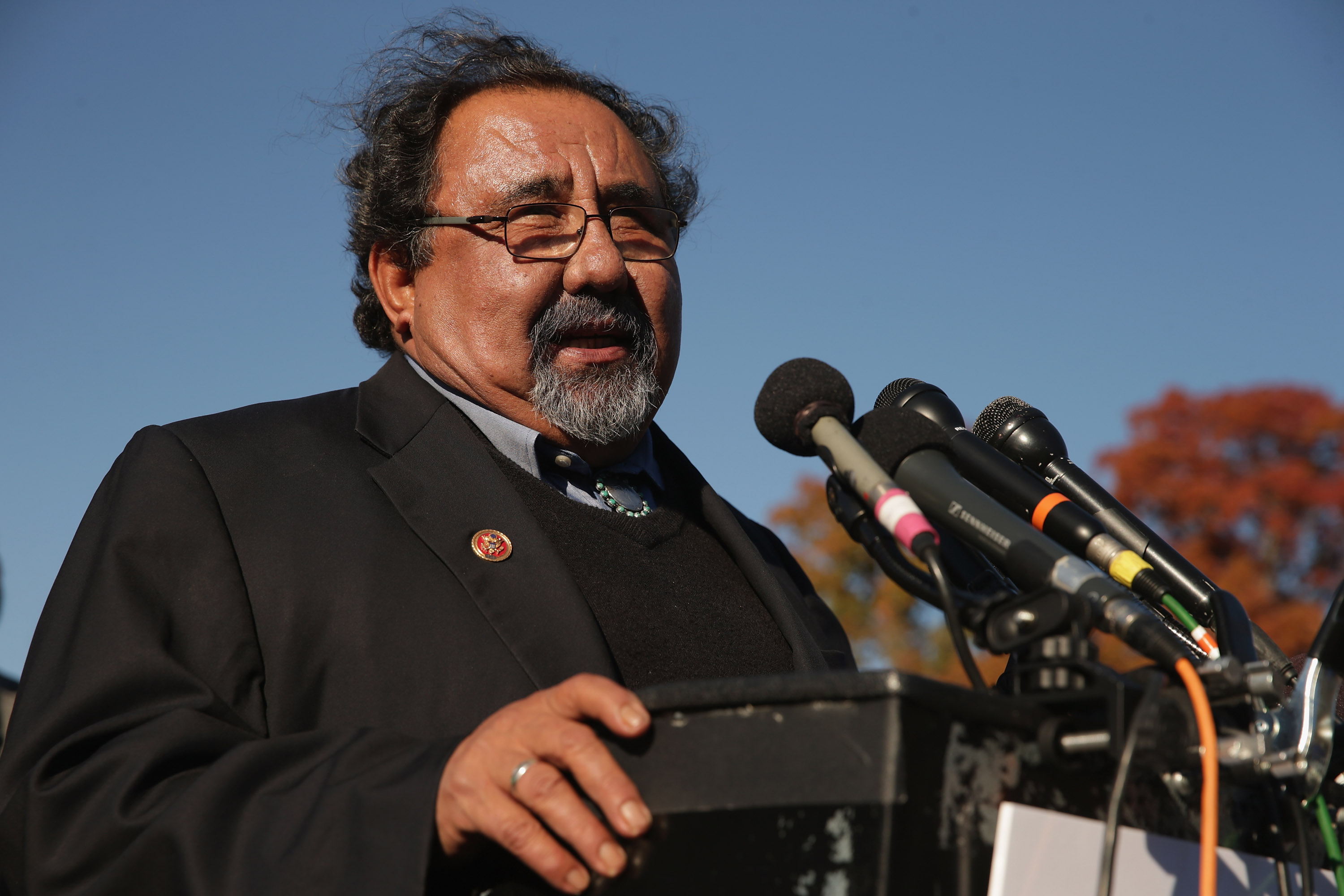 Rep. Raul Grijalva (D-AZ) at the U.S. Capitol in Washington, D.C., on Nov. 12, 2014.