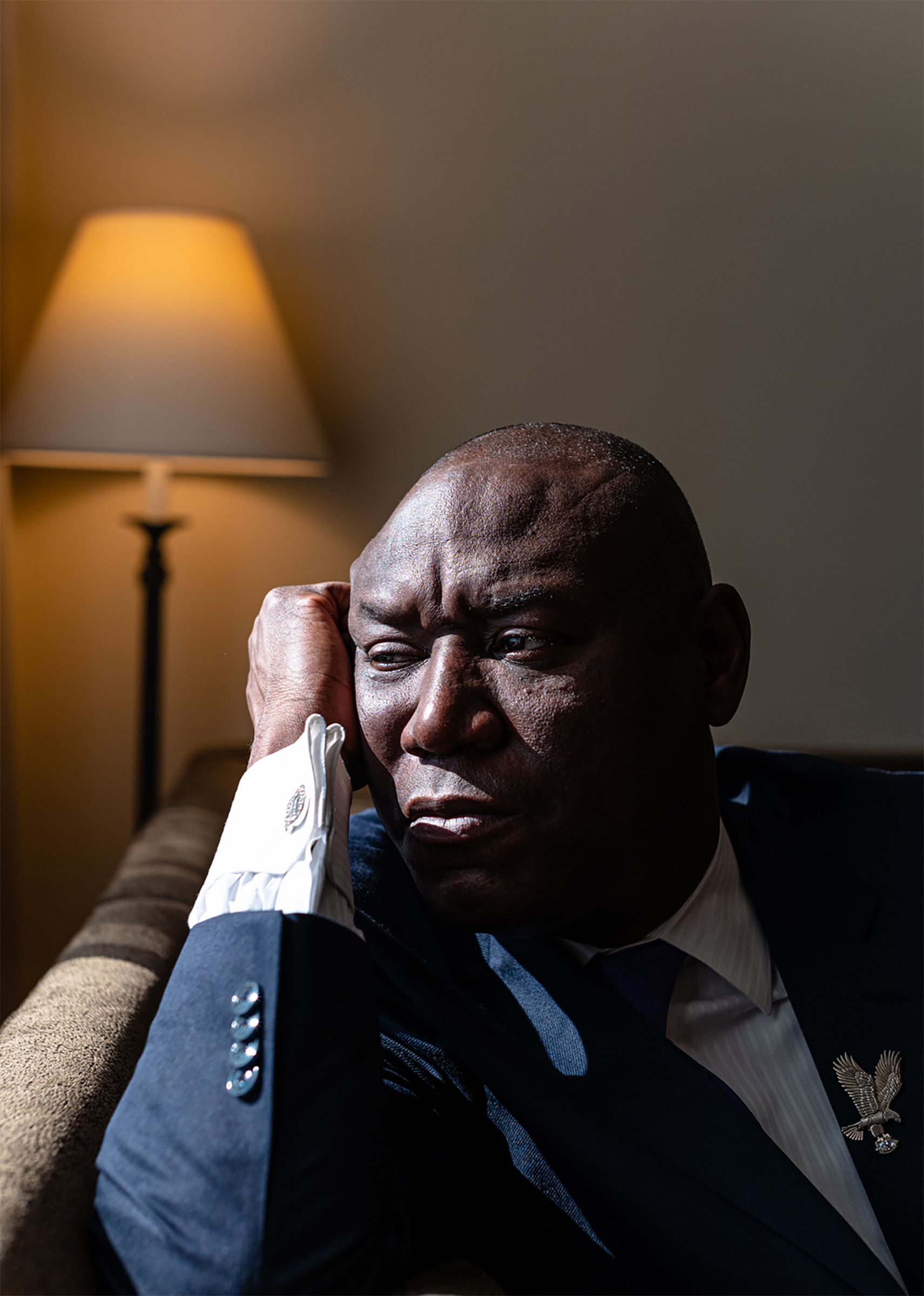 “Justice for George would be that the police officers who tortured him to death be held fully accountable to the full extent of the law,” said attorney Ben Crump on June 7, 2020, at a Houston hotel, while waiting for George Floyd’s extended family to arrive for his funeral.
