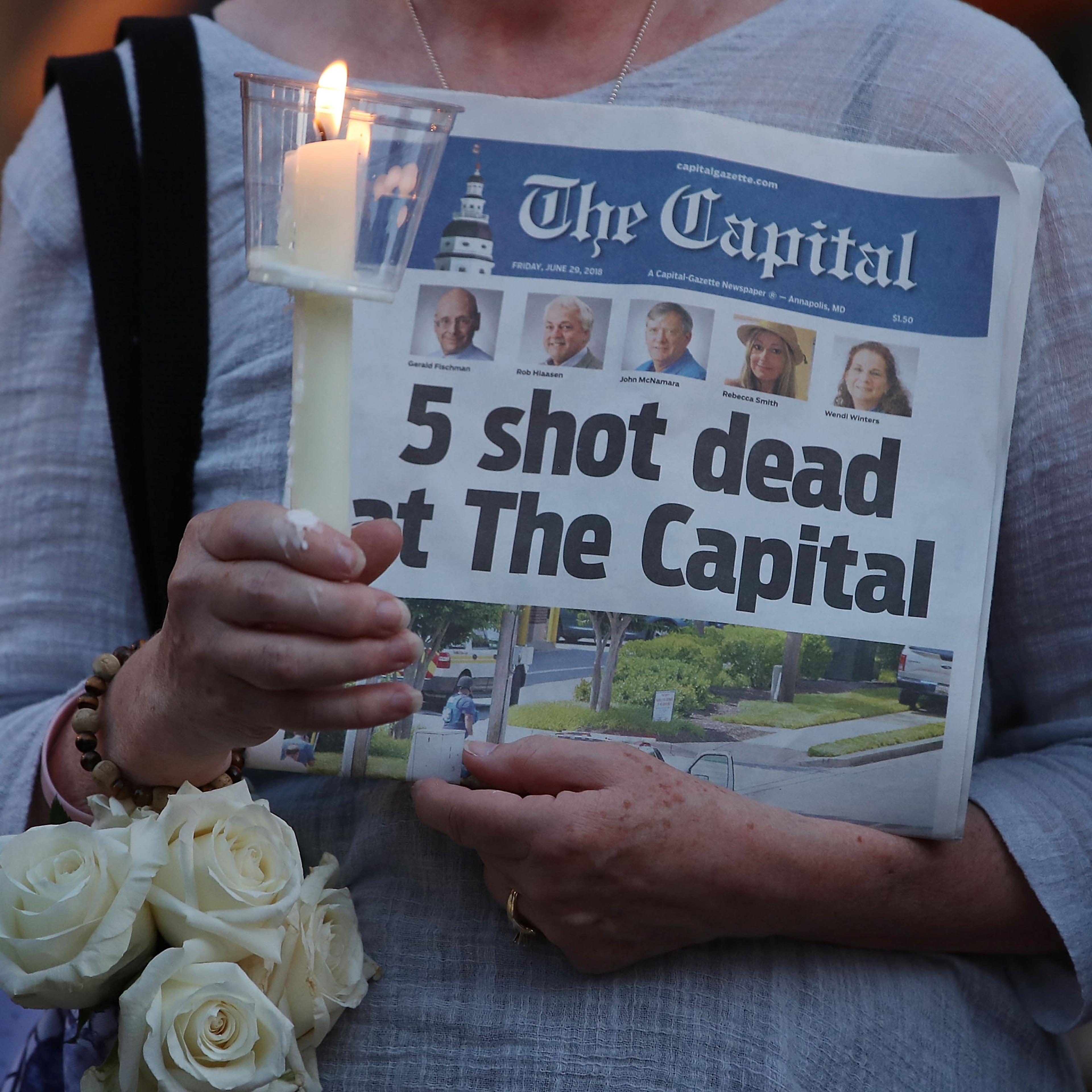 At Least 5 Killed In Shooting At Annapolis Capital-Gazette Newspaper