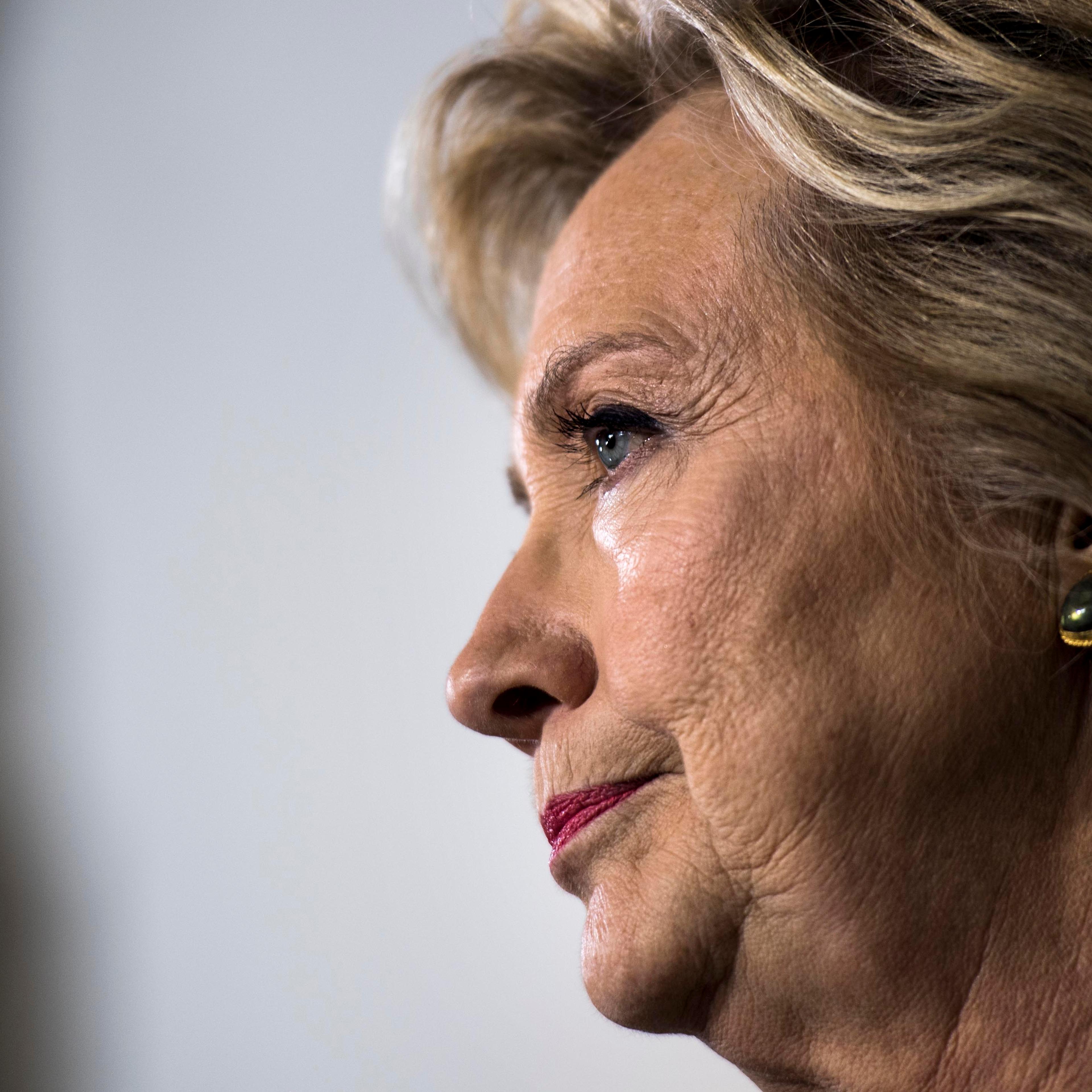 Democratic Nominee for President of the United States former Secretary of State Hillary Clinton speaks to and meets Pennsylvania voters at Temple University in Philadelphia on Sept. 19, 2016.
