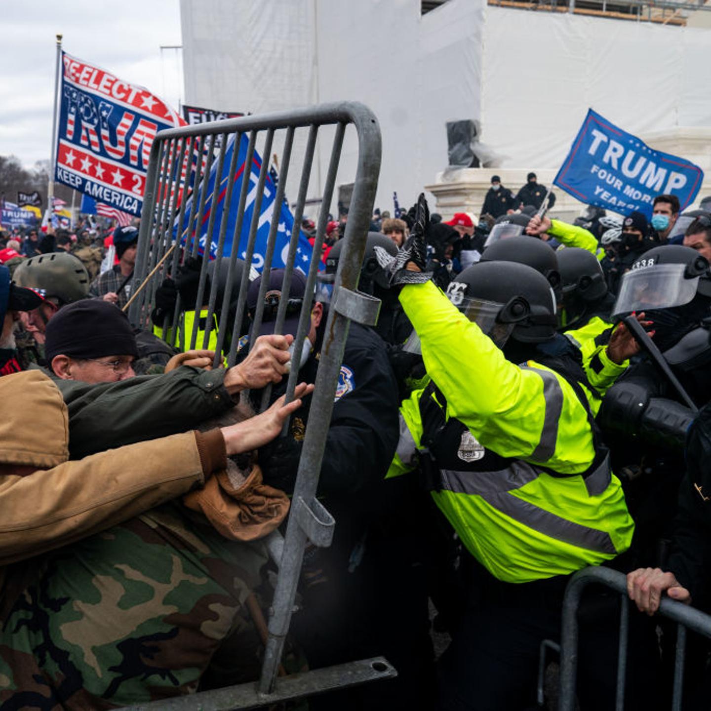 Pro-Trump Protests get Violent over Electoral College Certification