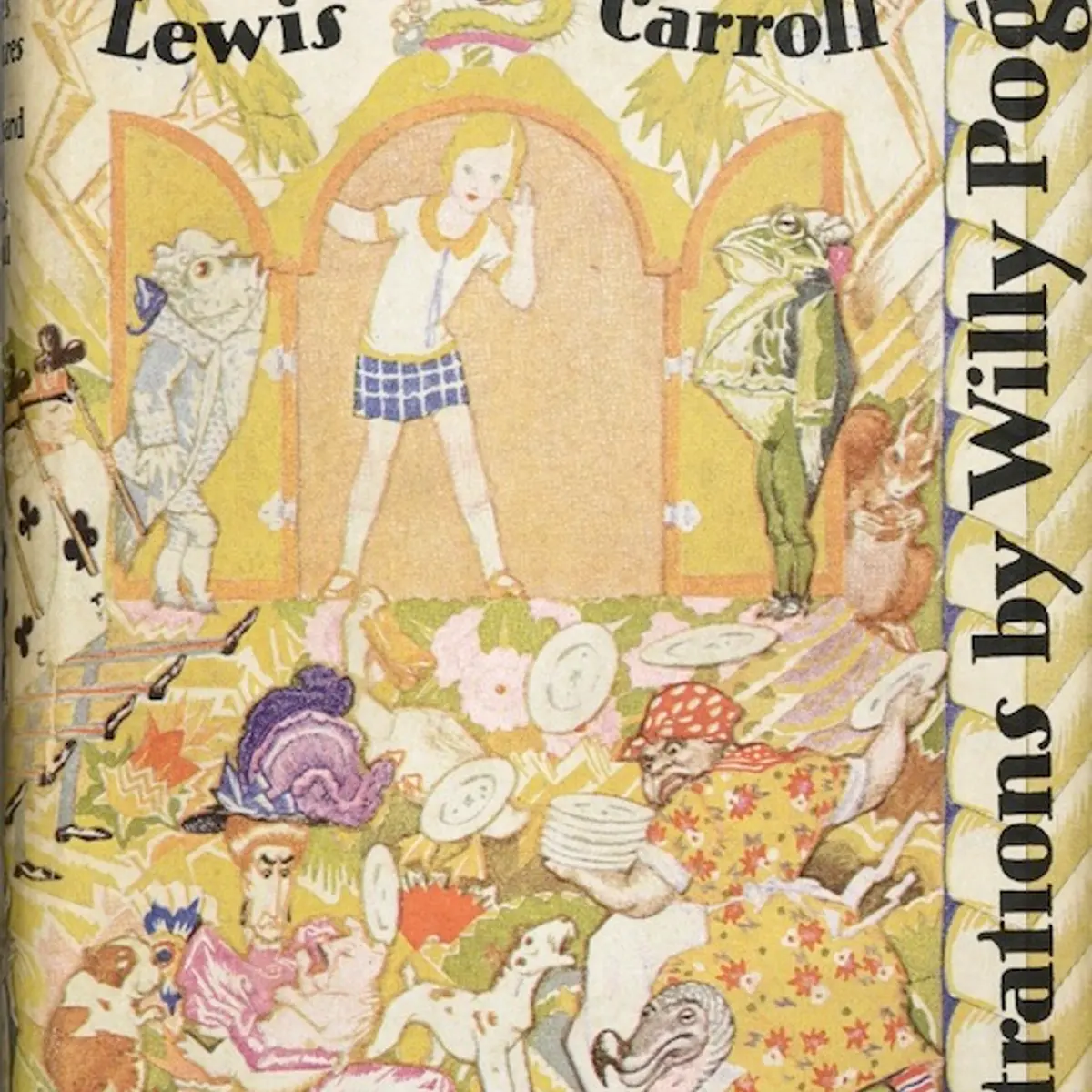 929 edition Lewis Carroll's "Alice's Adventures in Wonderland,"