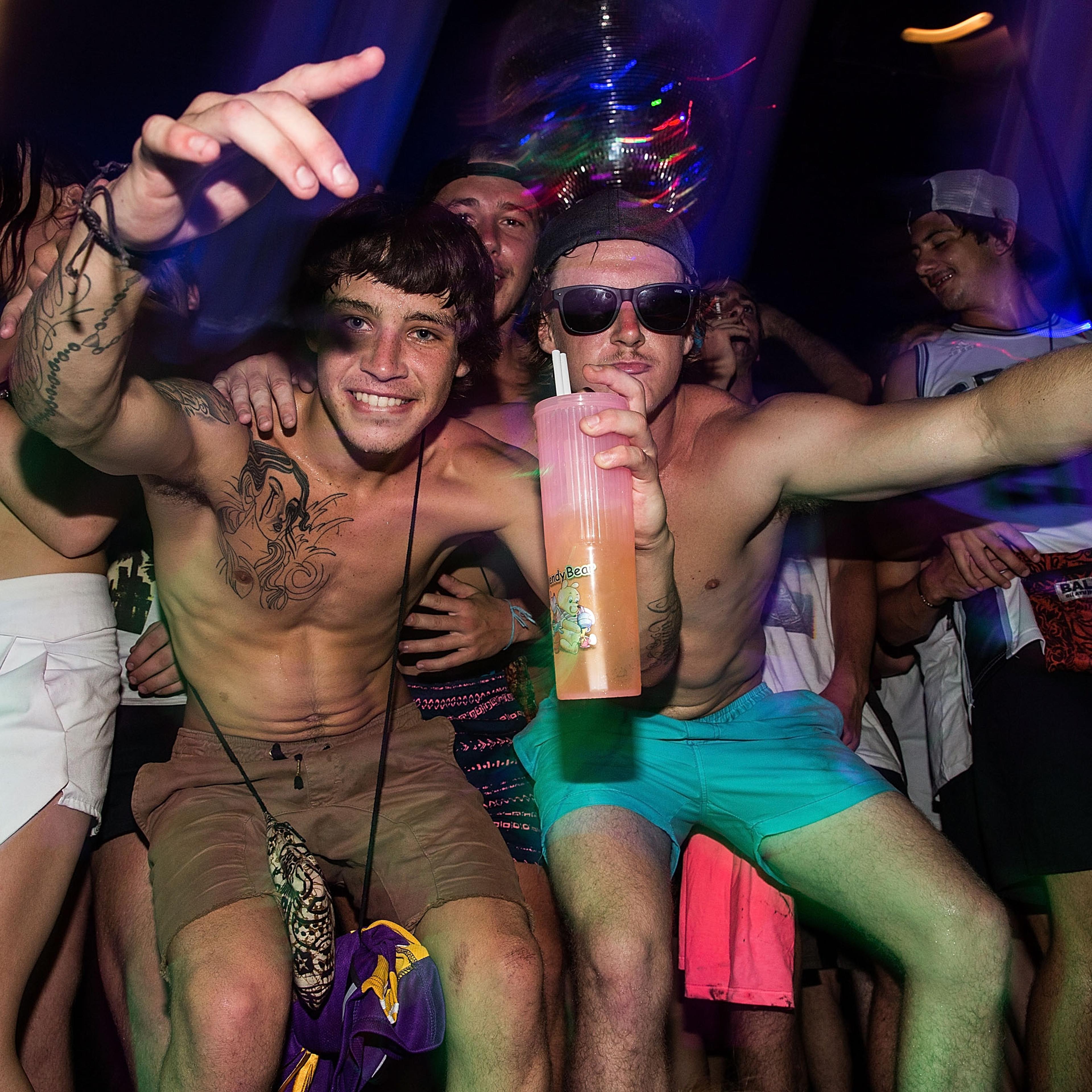 Australian Holiday Makers Celebrate 'Schoolies' Week In Bali