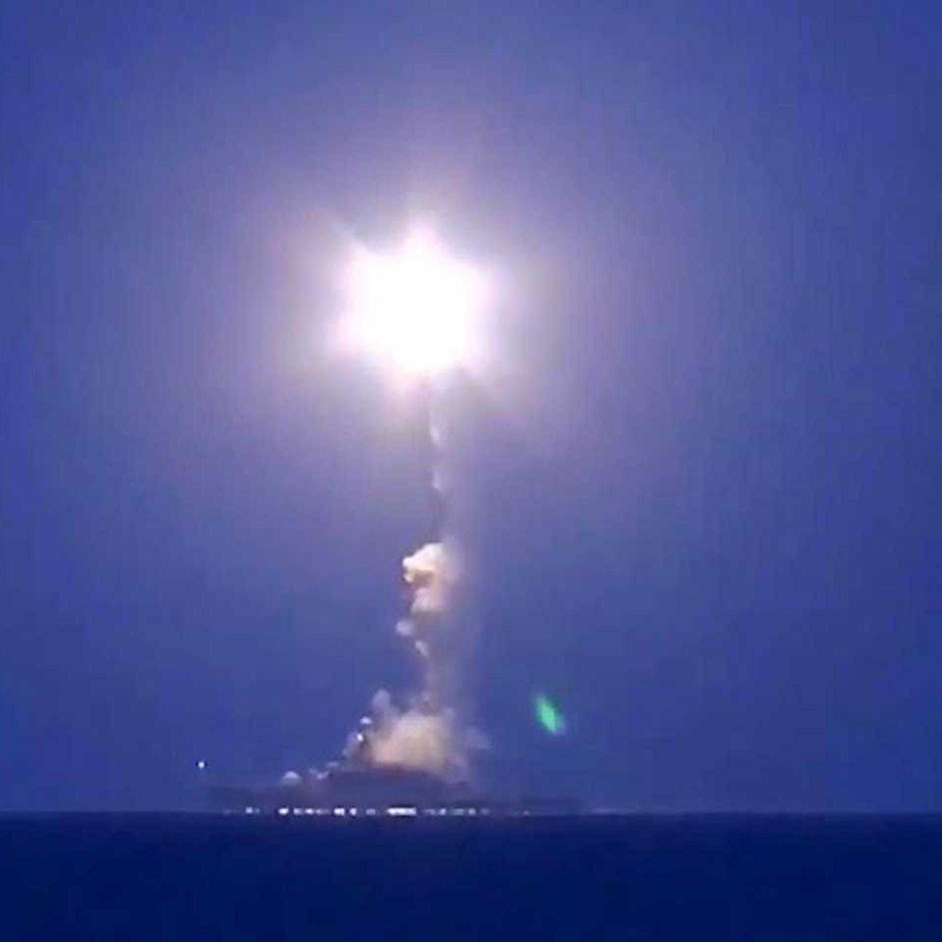 Russian Navy delivers air strikes from Caspian Sea against ISIS targets in Syria