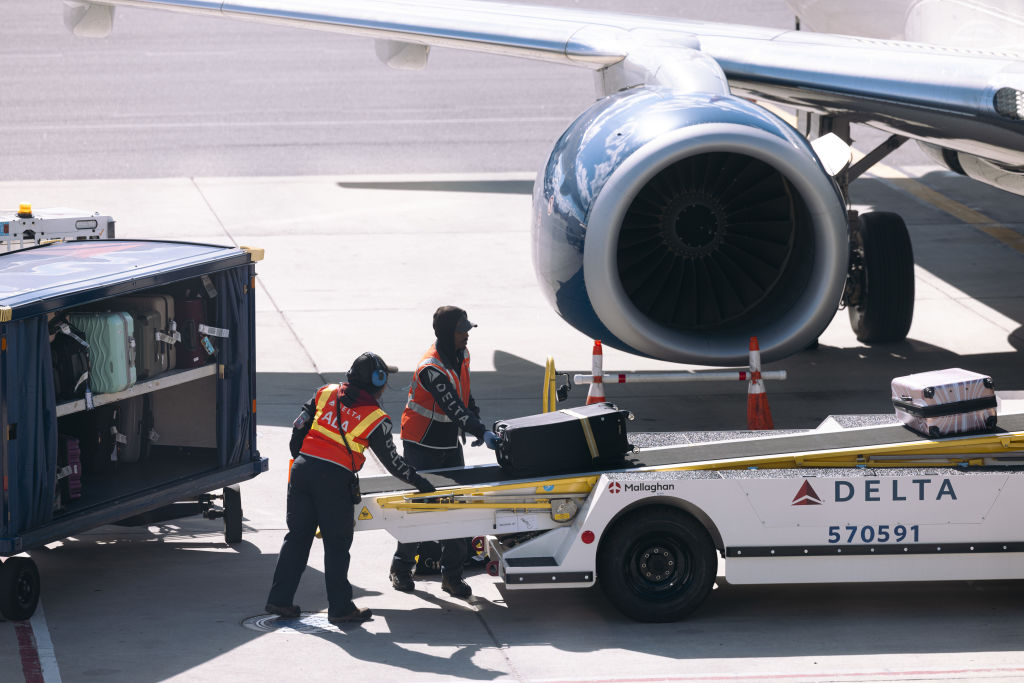 Delta At LaGuardia International Airport Ahead Of Earnings Figures