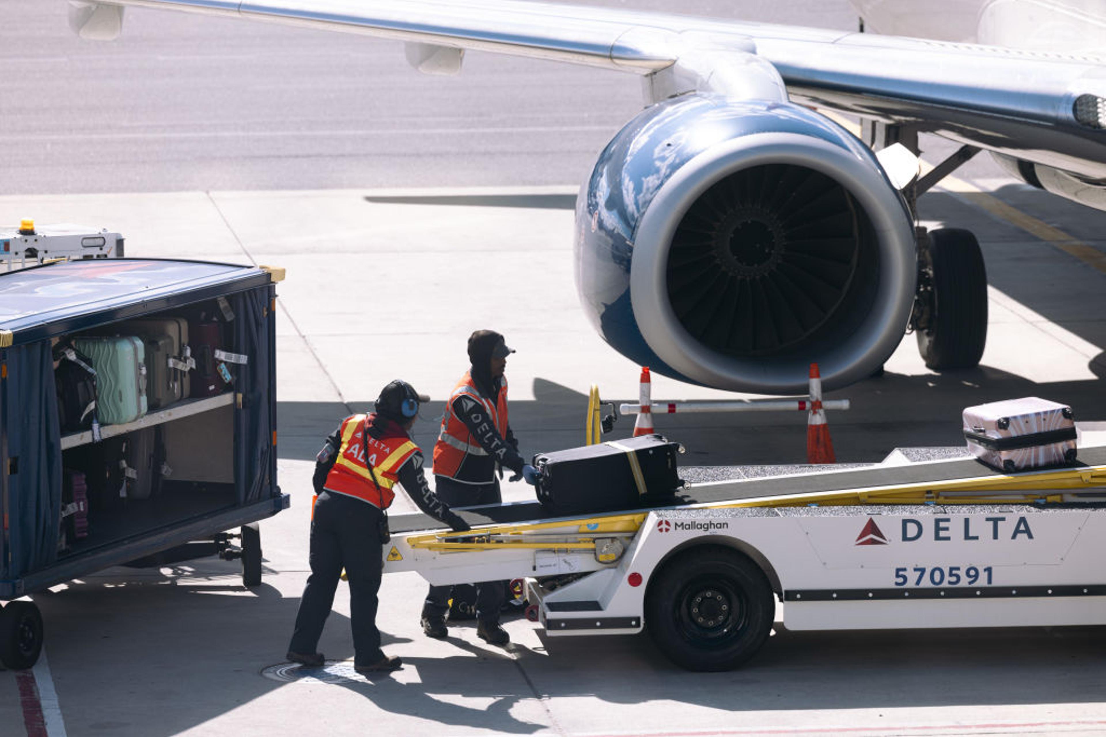 Delta At LaGuardia International Airport Ahead Of Earnings Figures