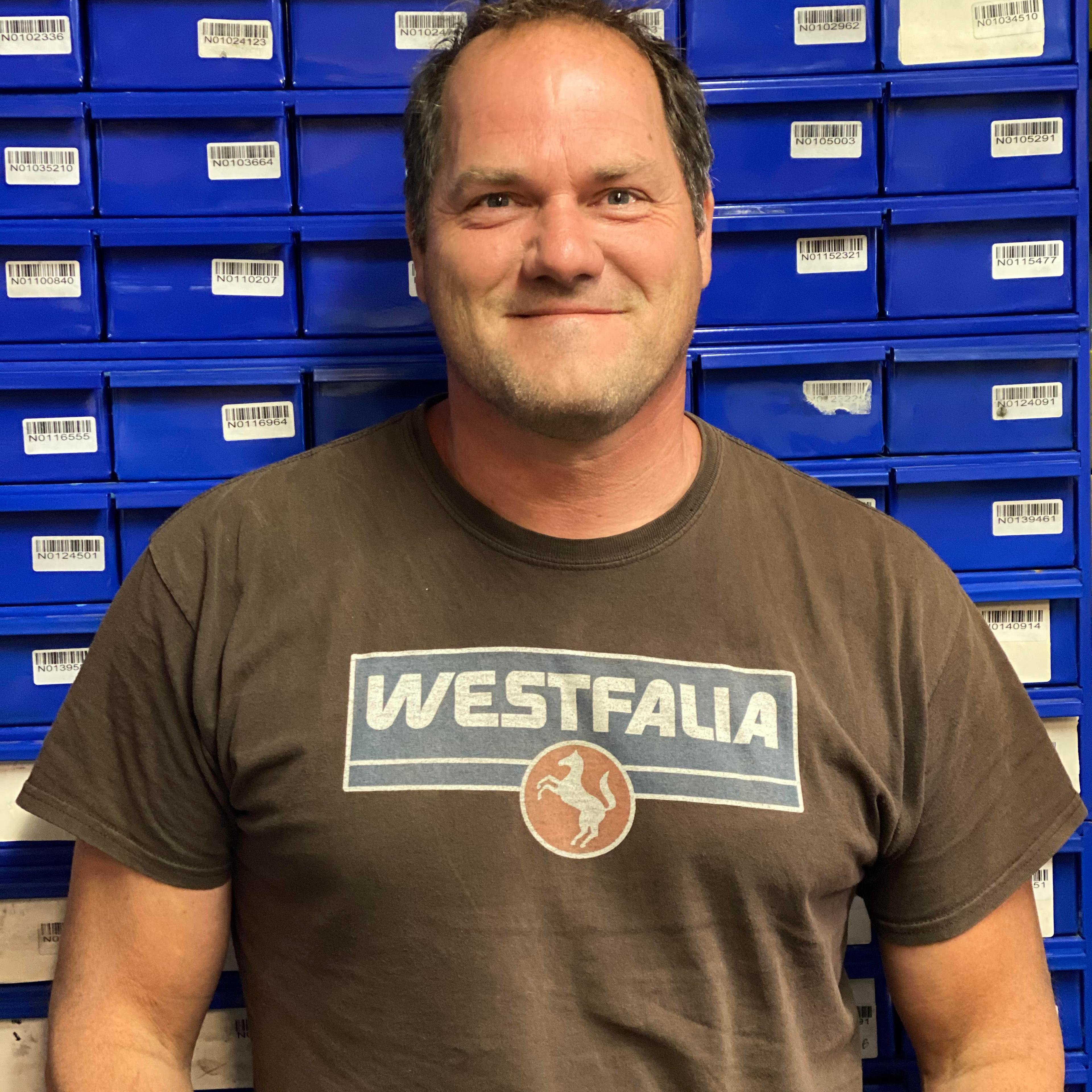 Marco Greywe, co-owner of Buslab