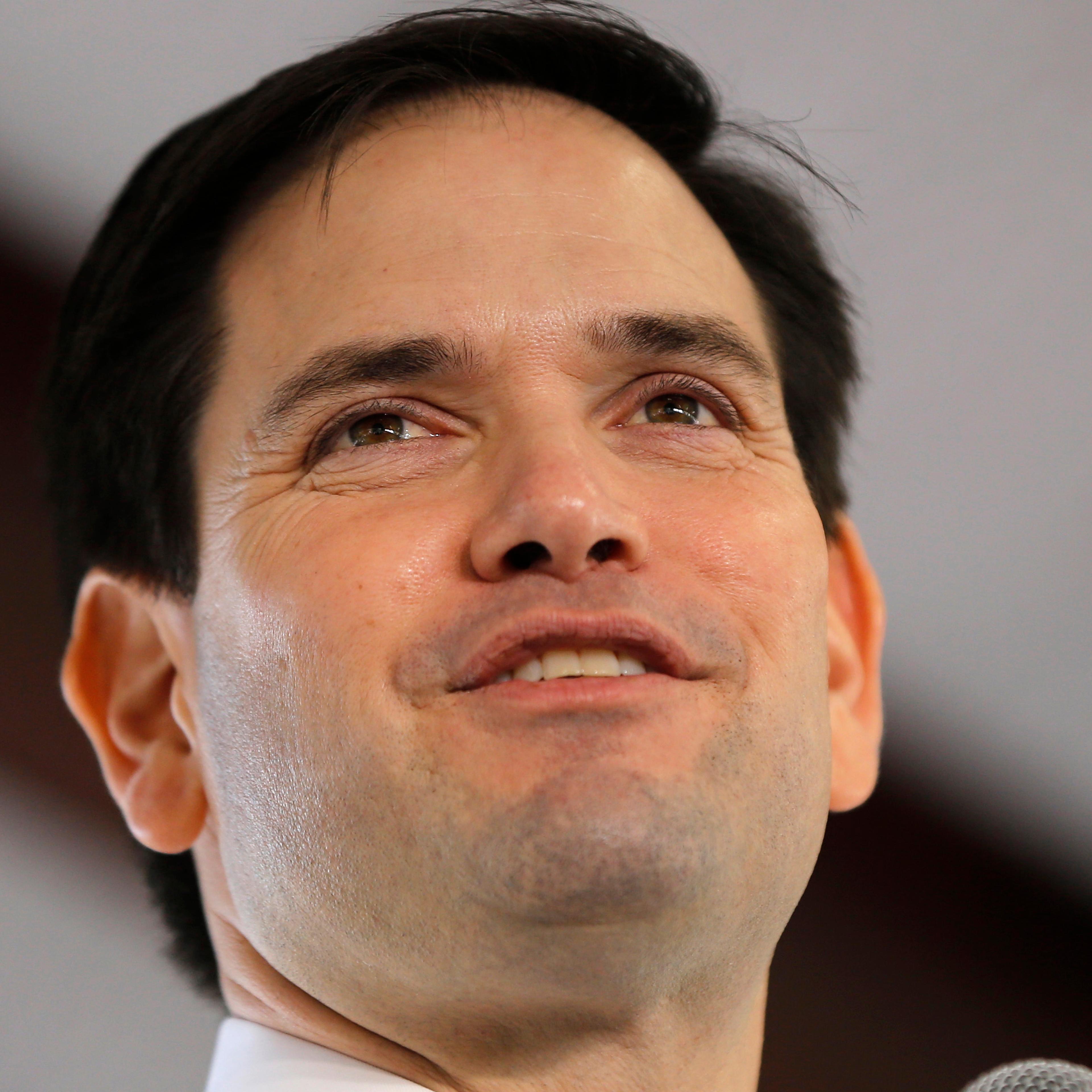 Marco Rubio speaks on Feb. 16, 2016 in Summerville, S.C.