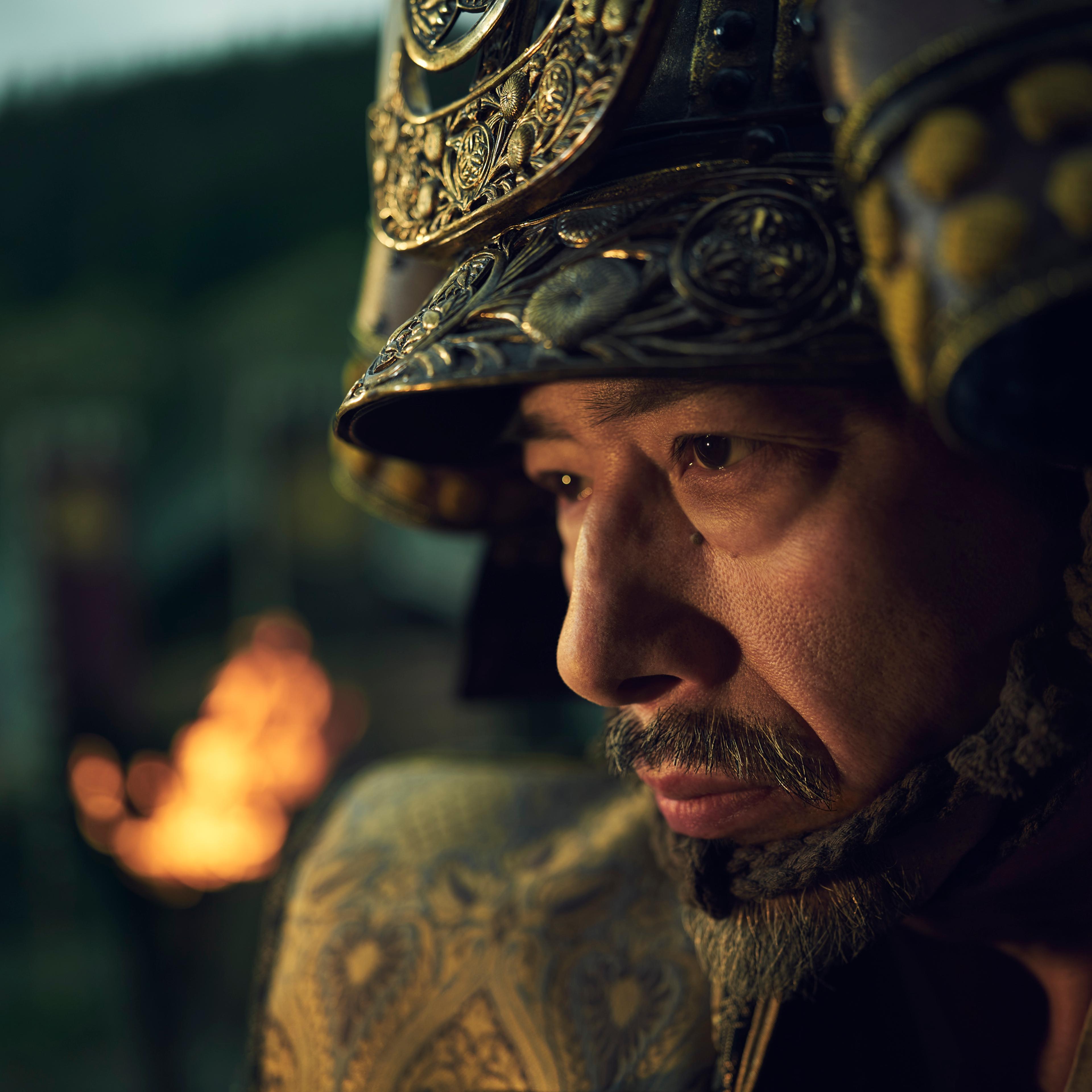 “SHŌGUN” -- Pictured: Hiroyuki Sanada as Yoshii Toranaga. CR: Kurt Iswarienko/FX