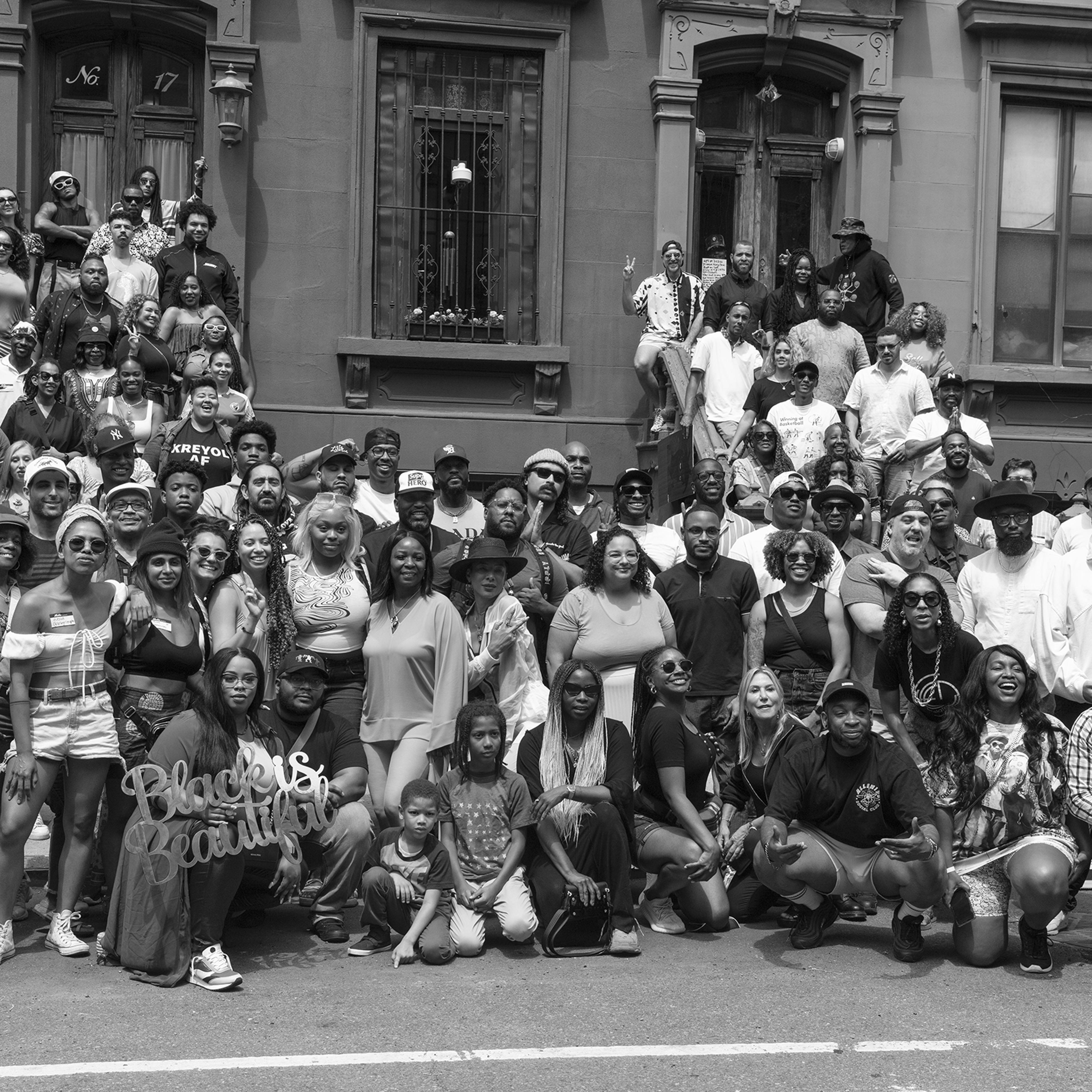 Black NFT Artists visit the iconic 17 E. 126th St stoop to recreate the historic Art Kane and Gordon Parks Harlem stoop photos.