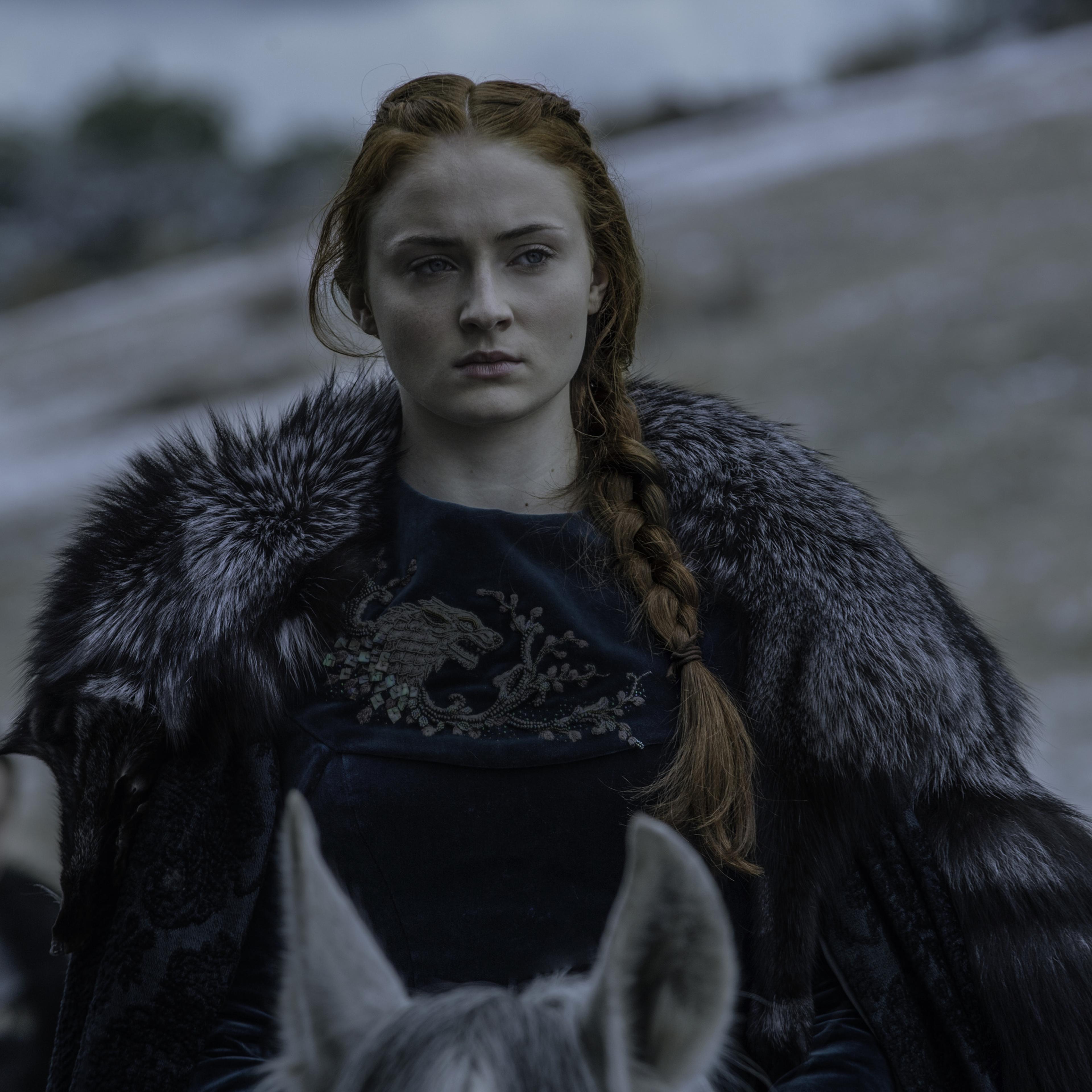 Sophie Turner as Sansa Stark in HBO's Game of Thrones