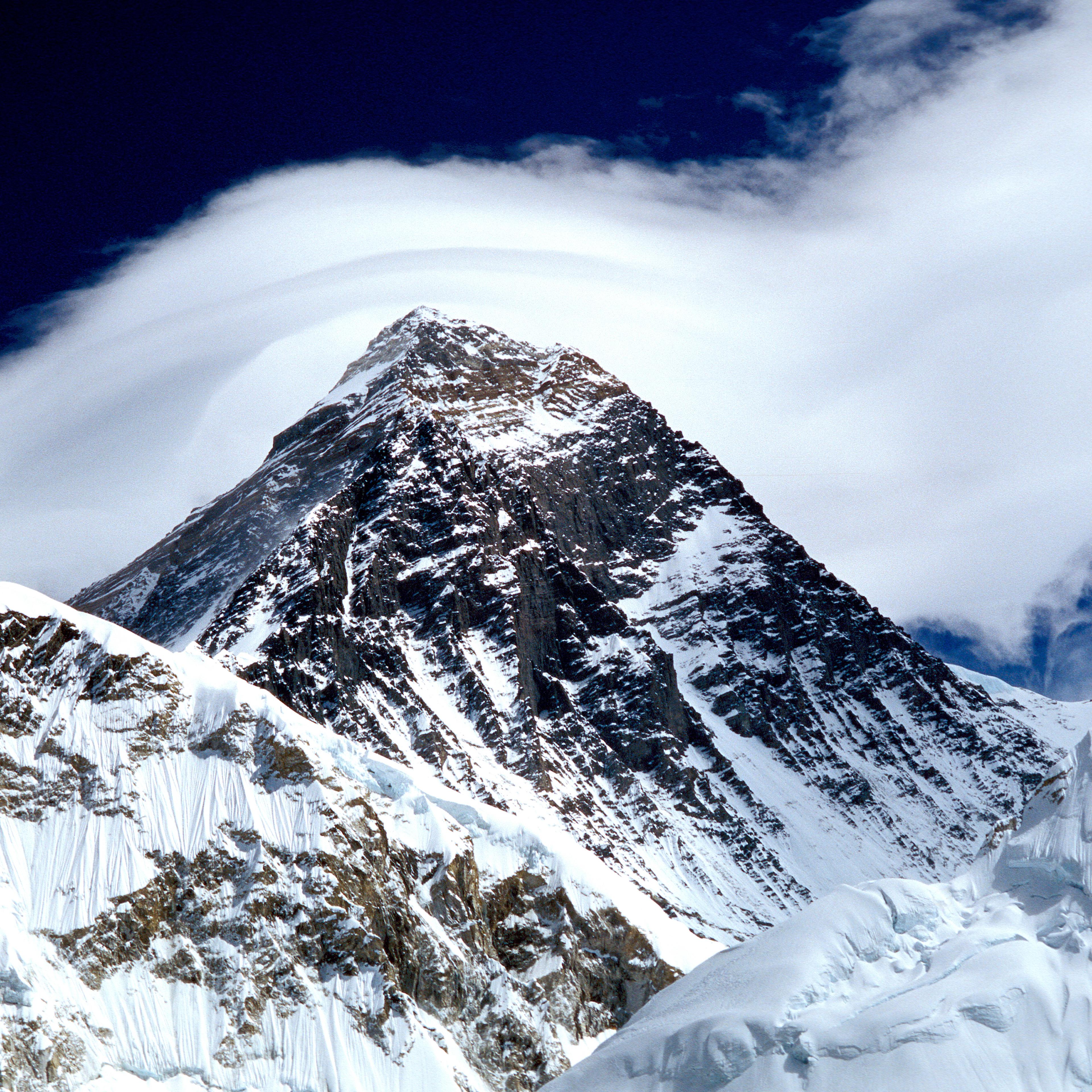 Everest summit. Solu Khumbu. Nepal.