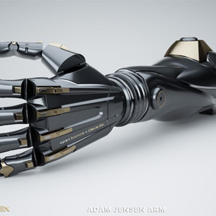 The 'Adam Jensen arm' from Open Bionics