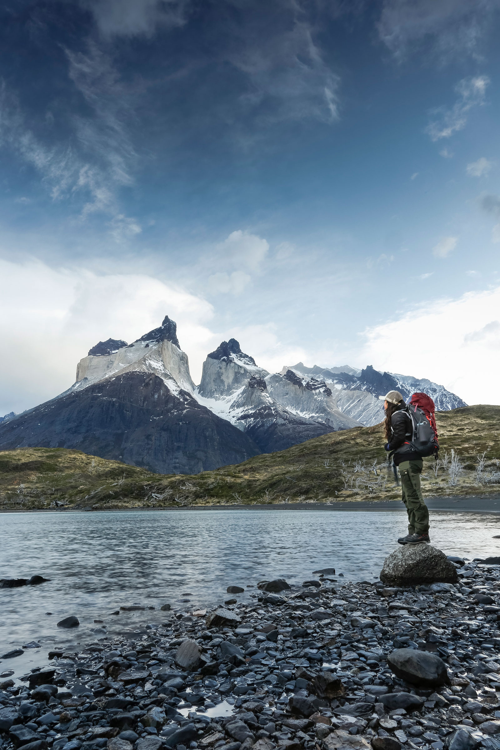National park landscape near the Awasi Patagonia lodge.