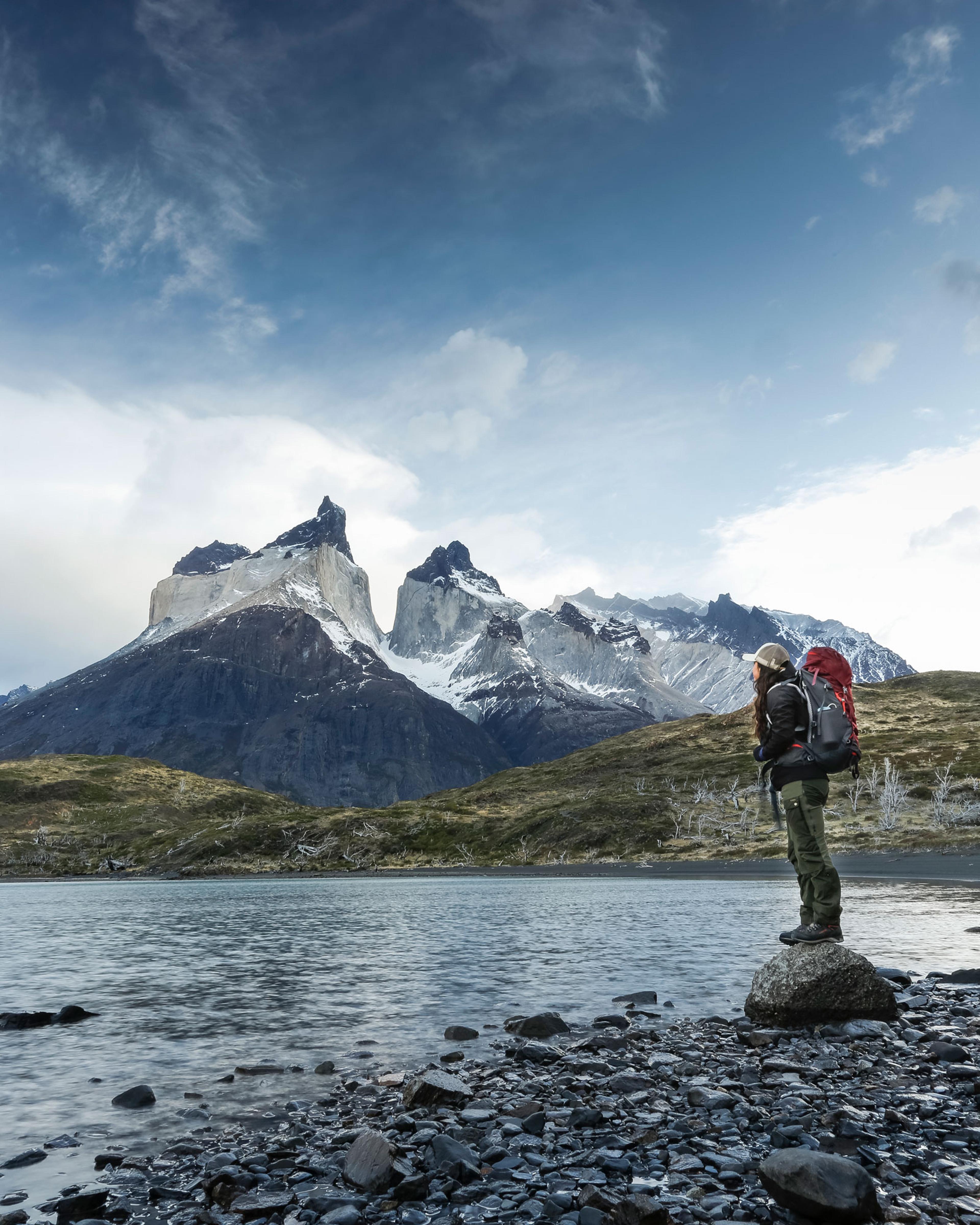 National park landscape near the Awasi Patagonia lodge.