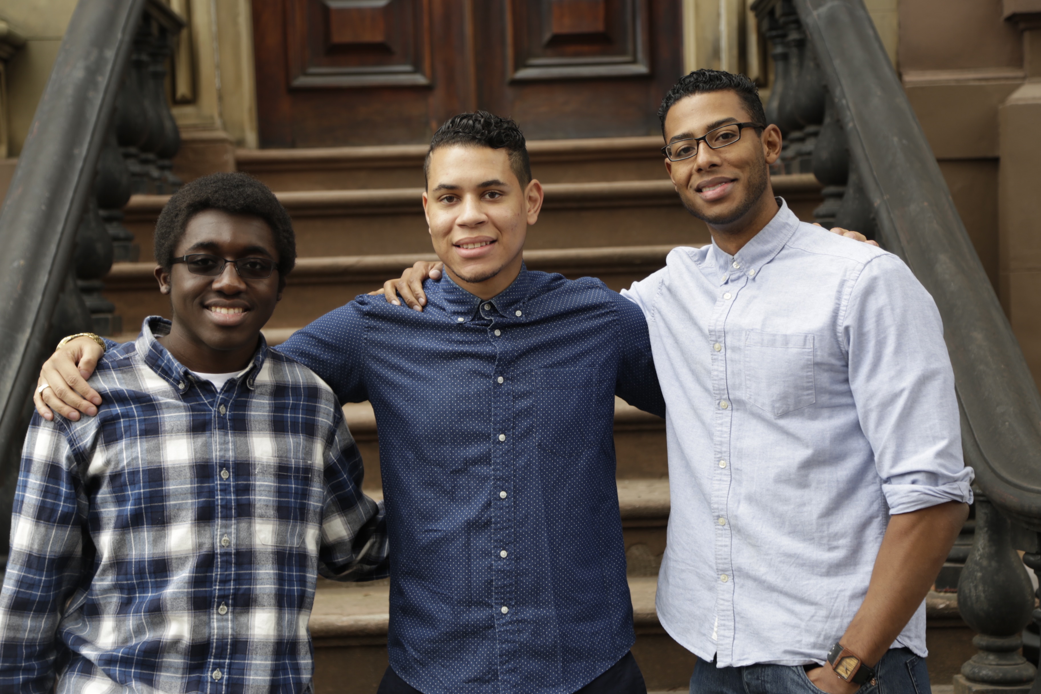Bae founders Justin Gerrard (right), Brian Gerrard (center) and Bae CTO Jordan Kunzika (left)